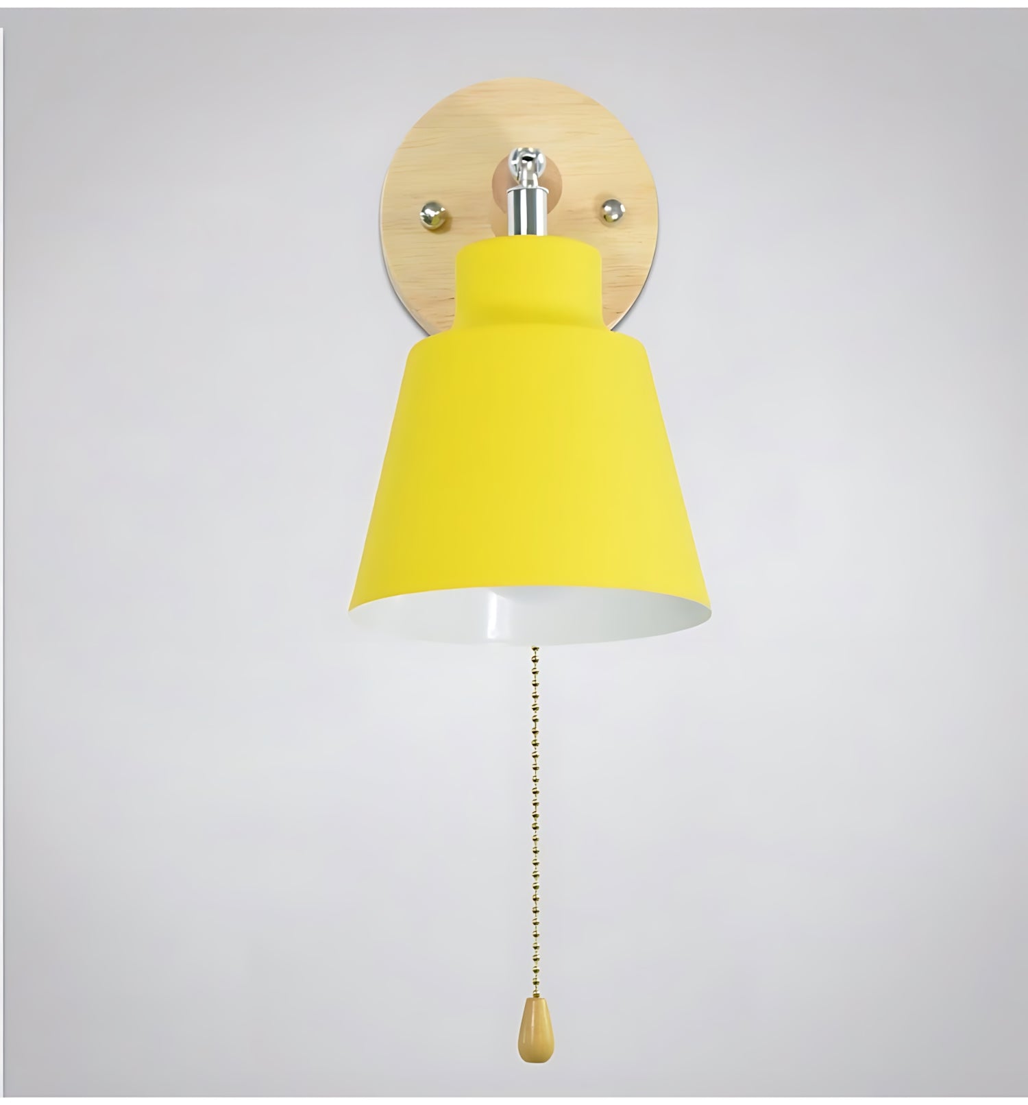 Adjustable Wall Lamp with Pull Chain Switch