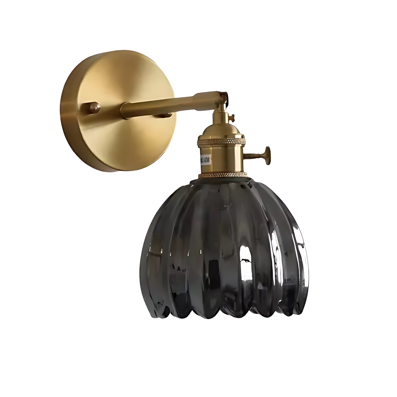Retro Tulip Glass Wall Sconce