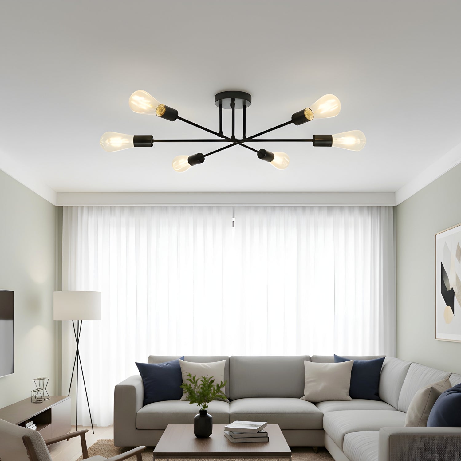 Bremen - Scandinavian Minimalist LED Chandelier Ceiling Light