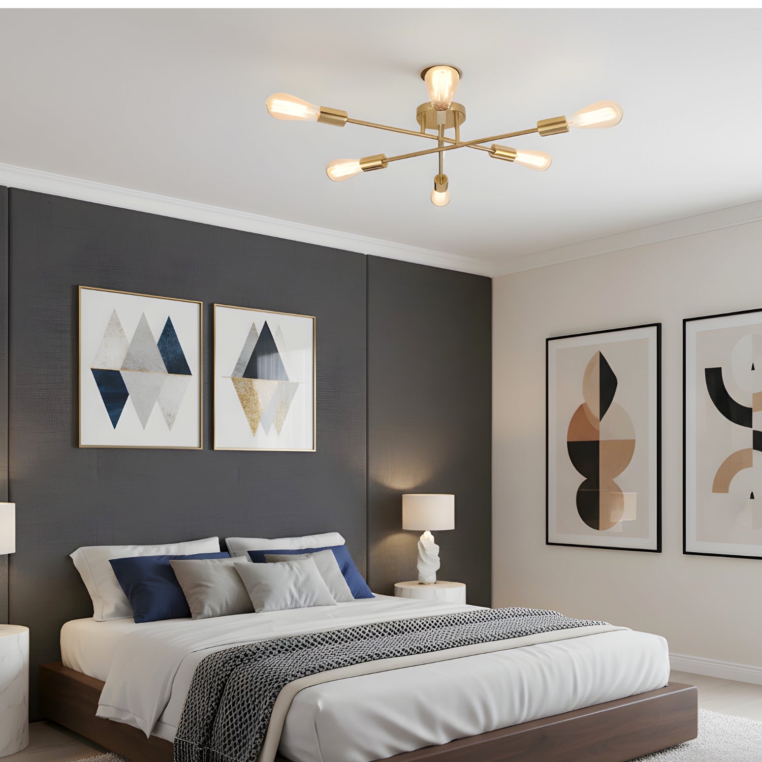 Bremen - Scandinavian Minimalist LED Chandelier Ceiling Light