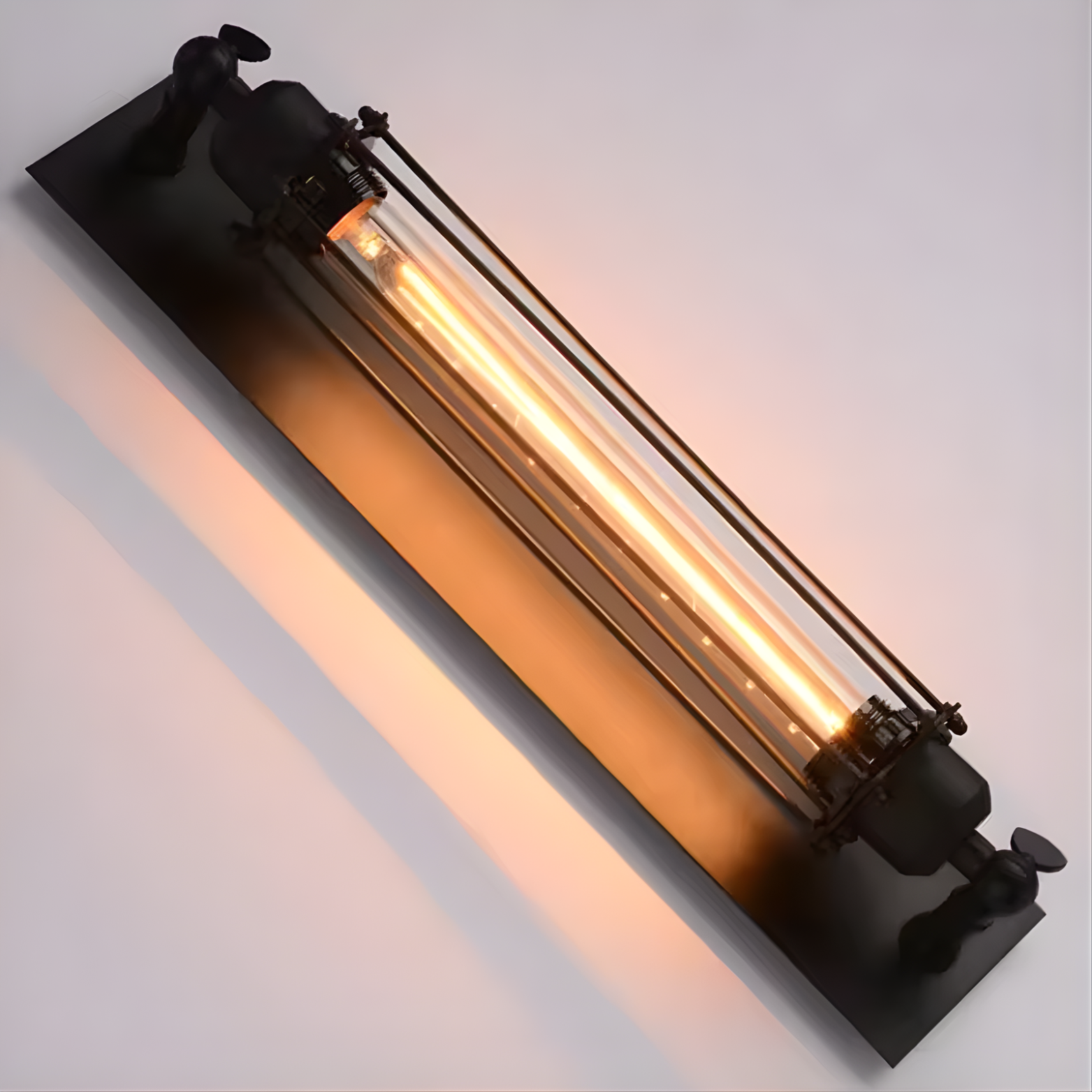 Nebula - 18" Industrial E27 LED Metallic Wall Light