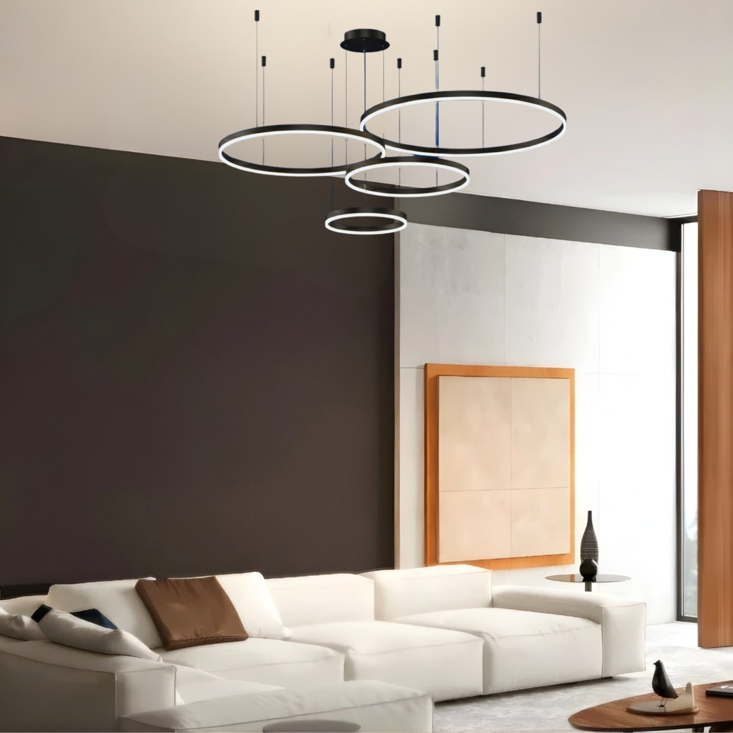 Wismar - Modern LED Ring Chandelier