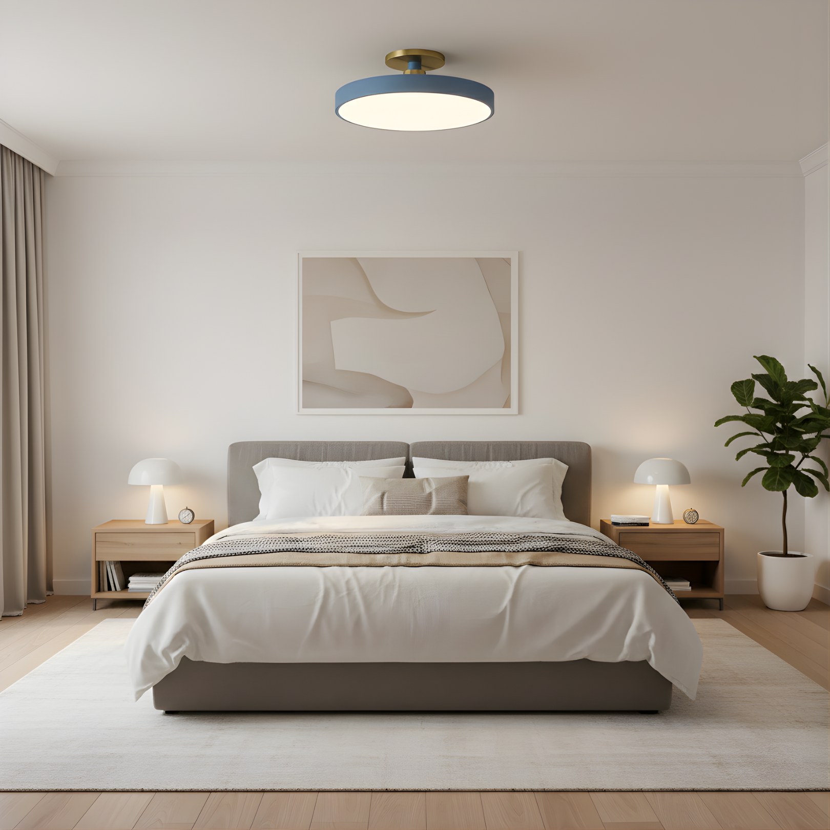 Voss - Round LED Ceiling Light Fixture