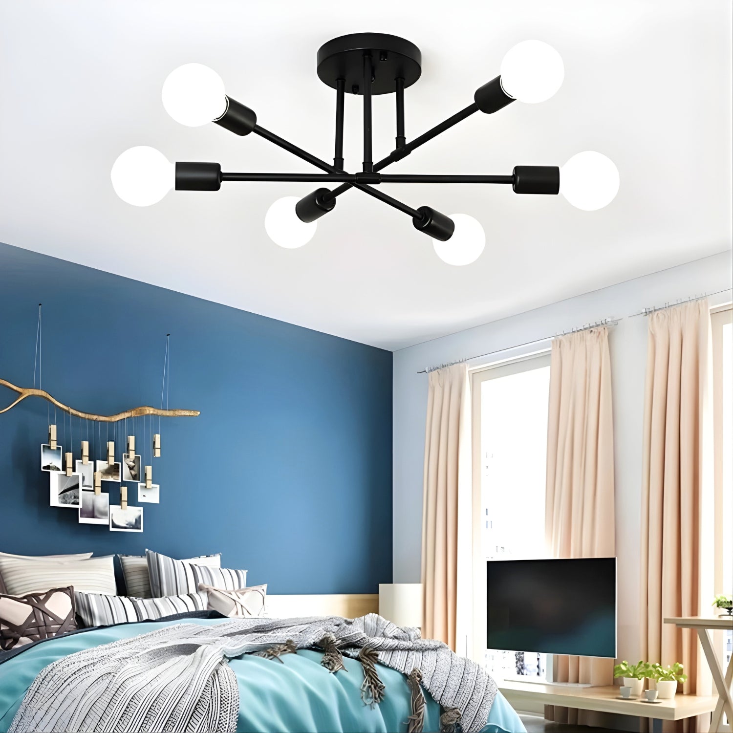 Bremen - Scandinavian Minimalist LED Chandelier Ceiling Light
