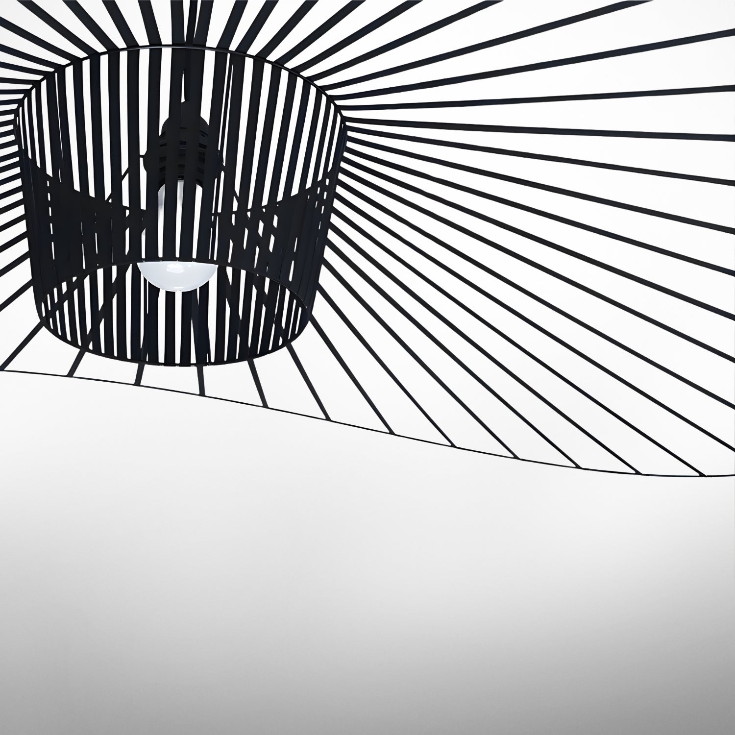 Weil - Italian-Inspired Nordic Modern Straw Hat Ceiling Lamp Creative Designer Chandelier Light Fixture