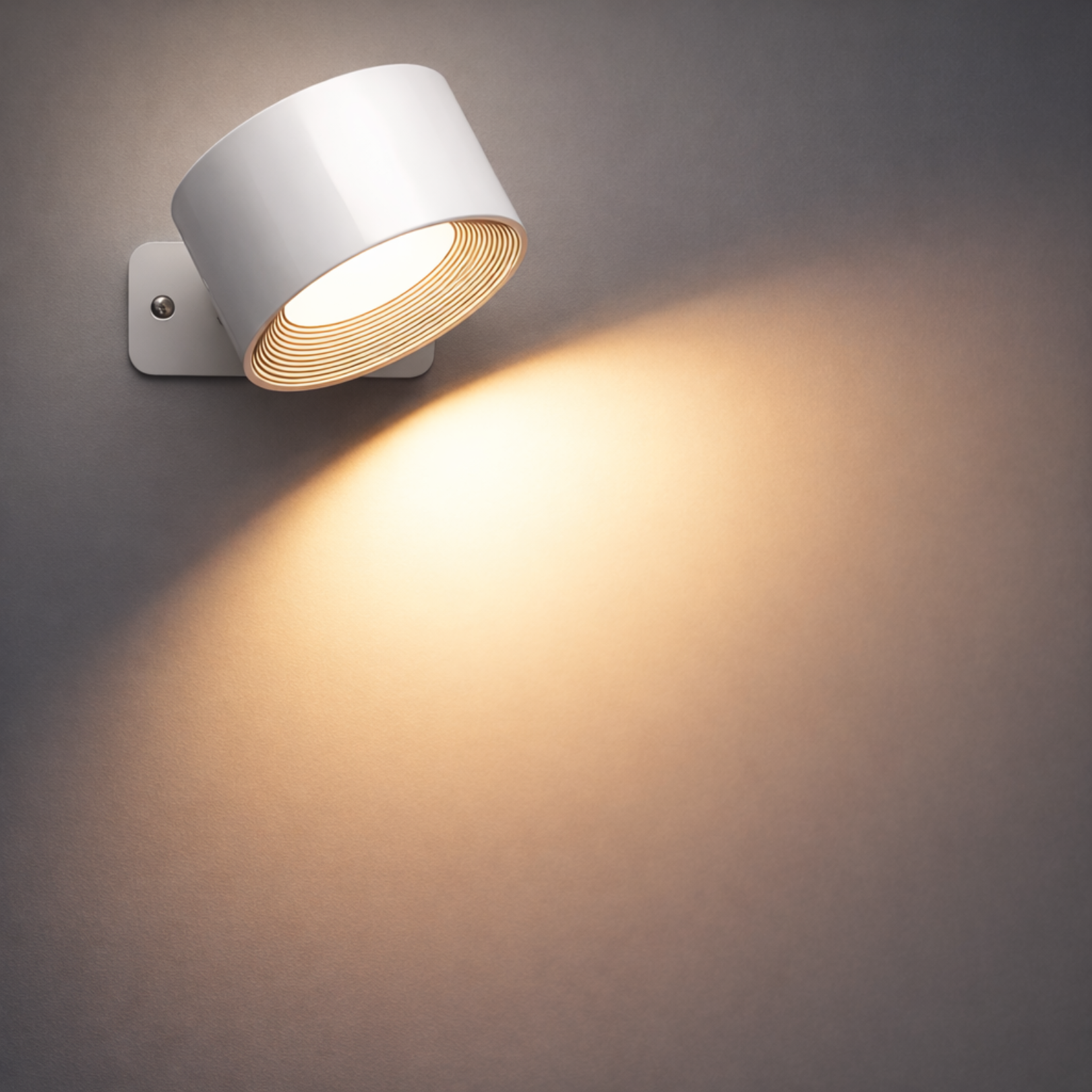 Alberheim | 3" Adhesive No Drill Wireless USB Spotlight 360° | Remote Control