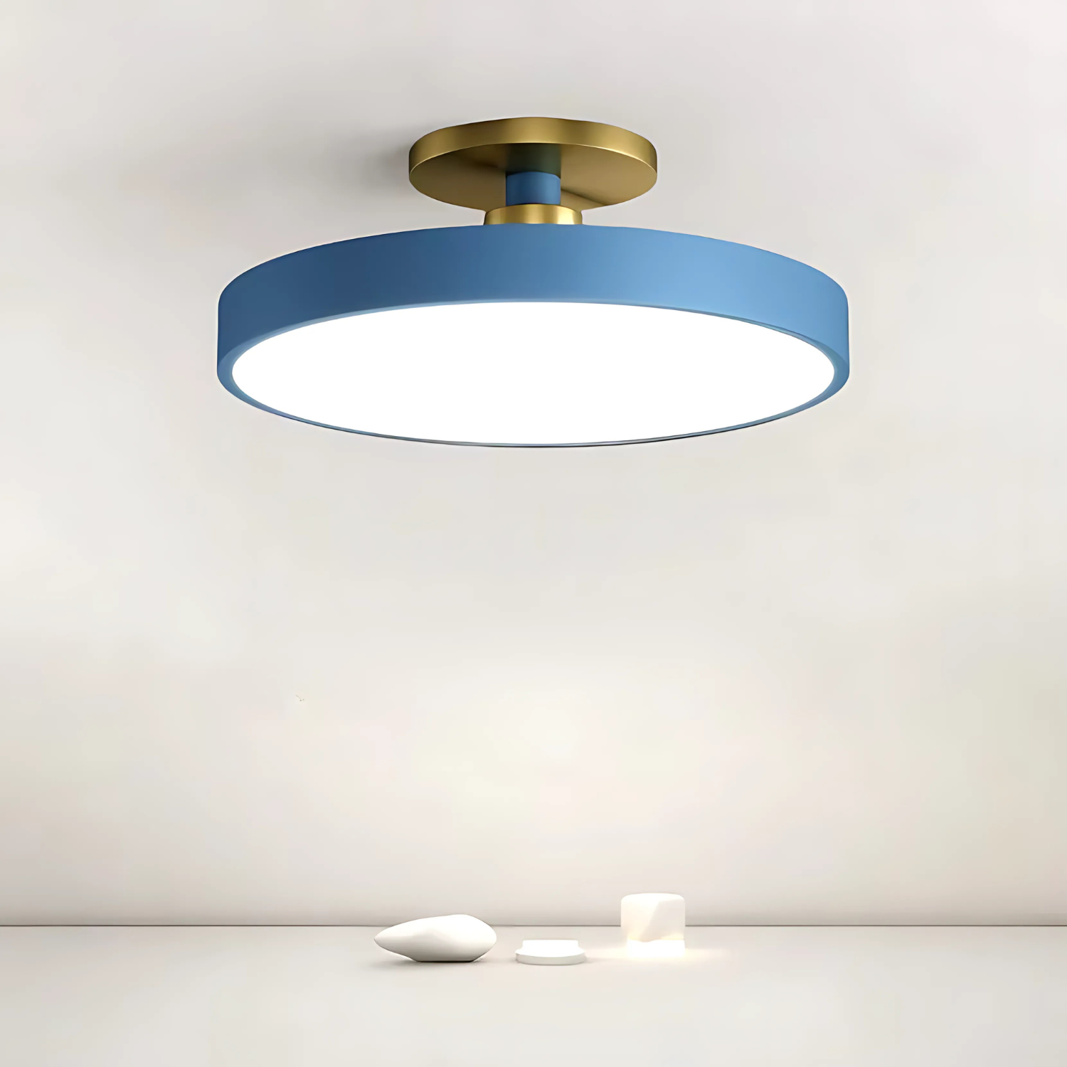 Ceiling round LED flush mount light