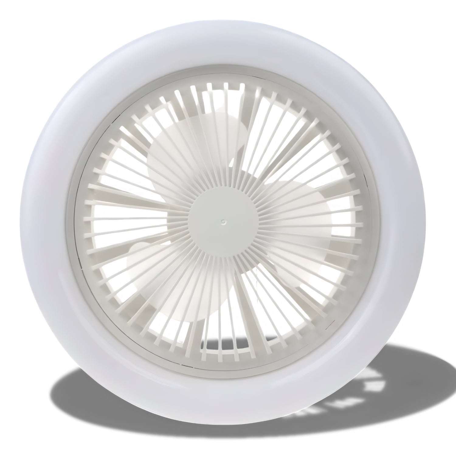 Varn – LED E27 Ceiling Fan for Bulb Socket with Remote - Dimmable Light