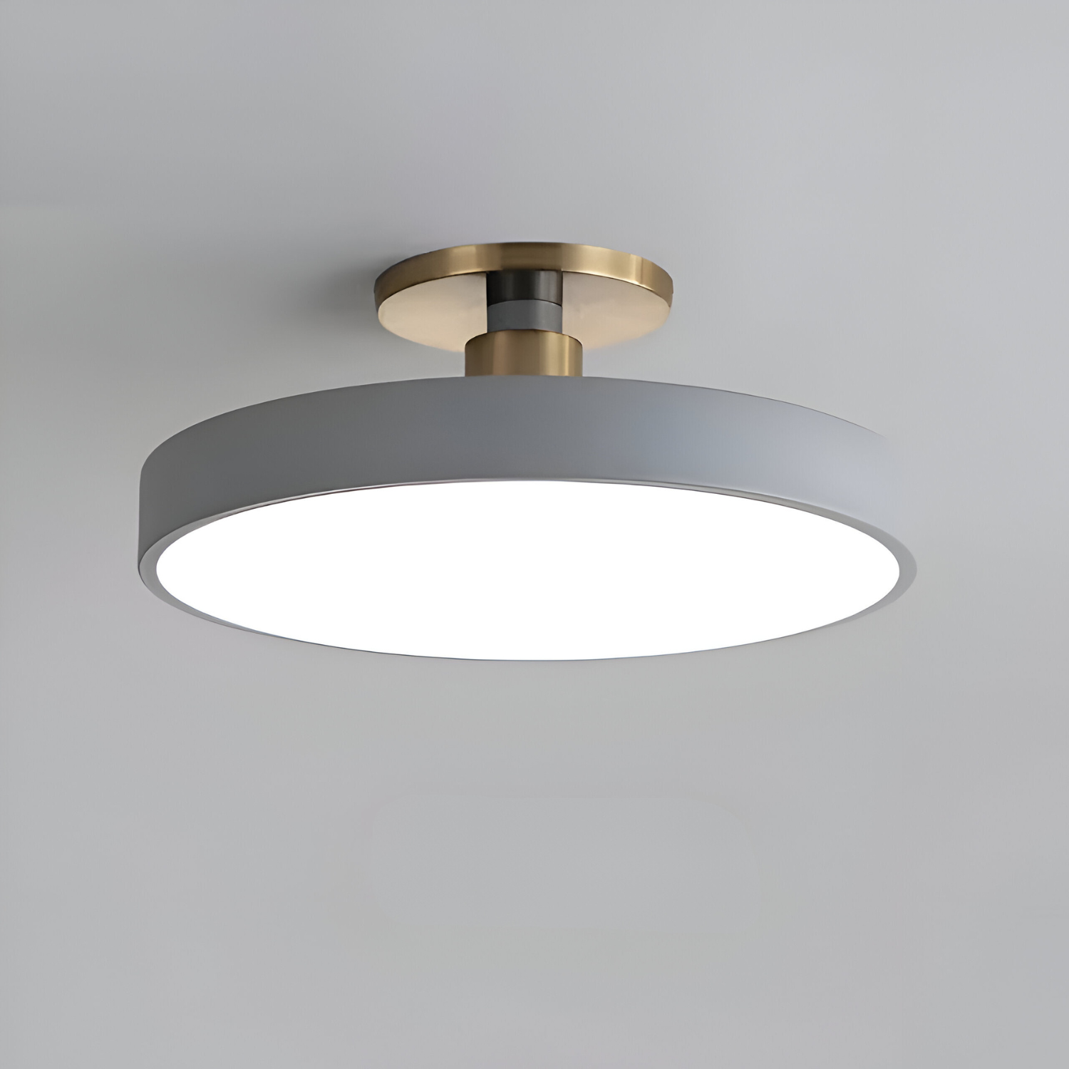 Ceiling round LED flush mount light