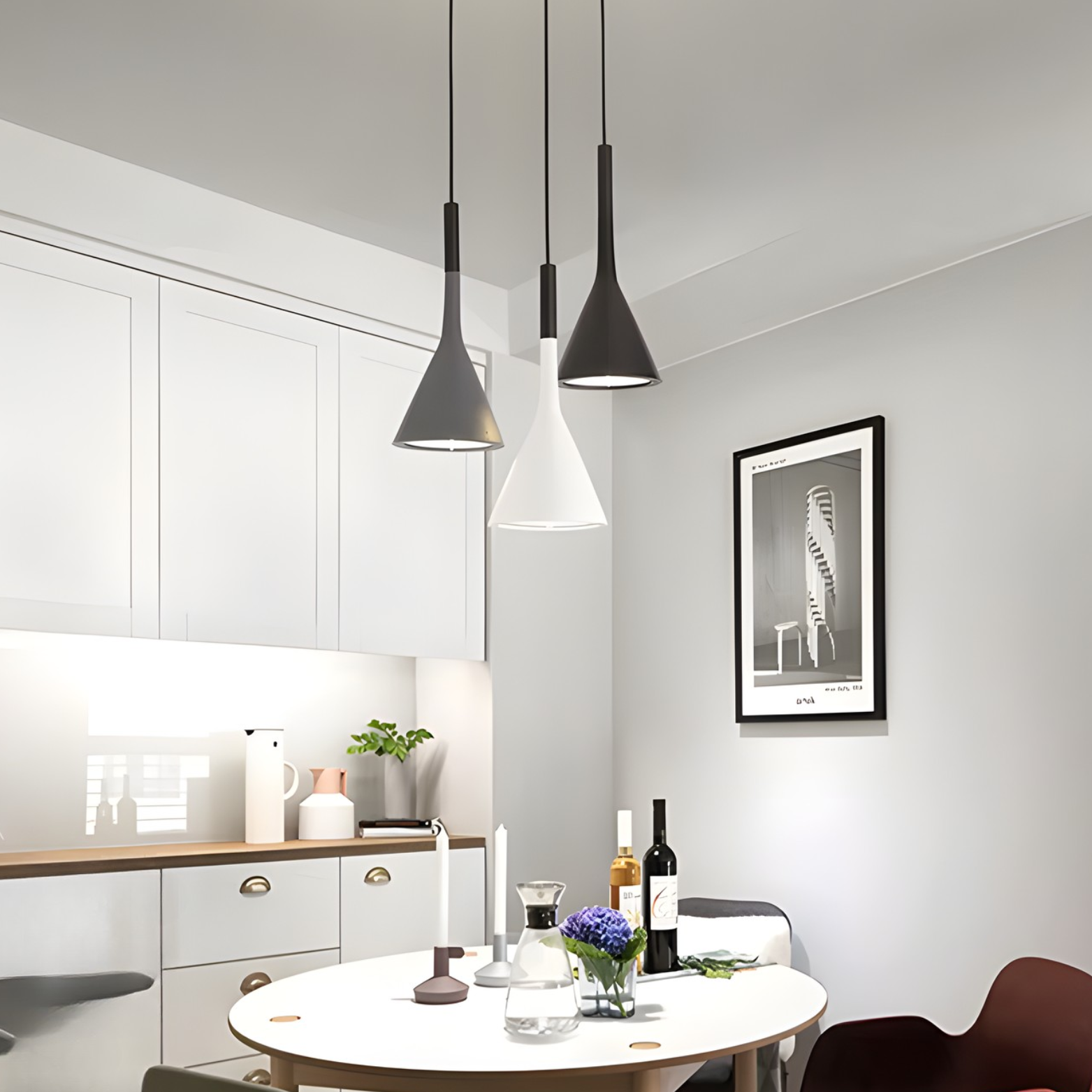 Hanging ceiling lights