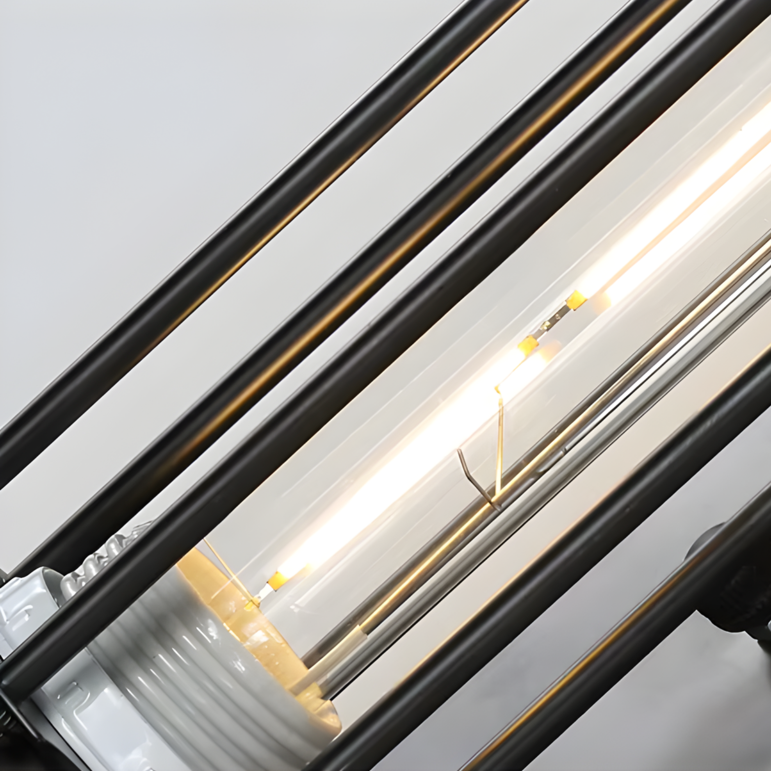 Nebula - 18" Industrial E27 LED Metallic Wall Light