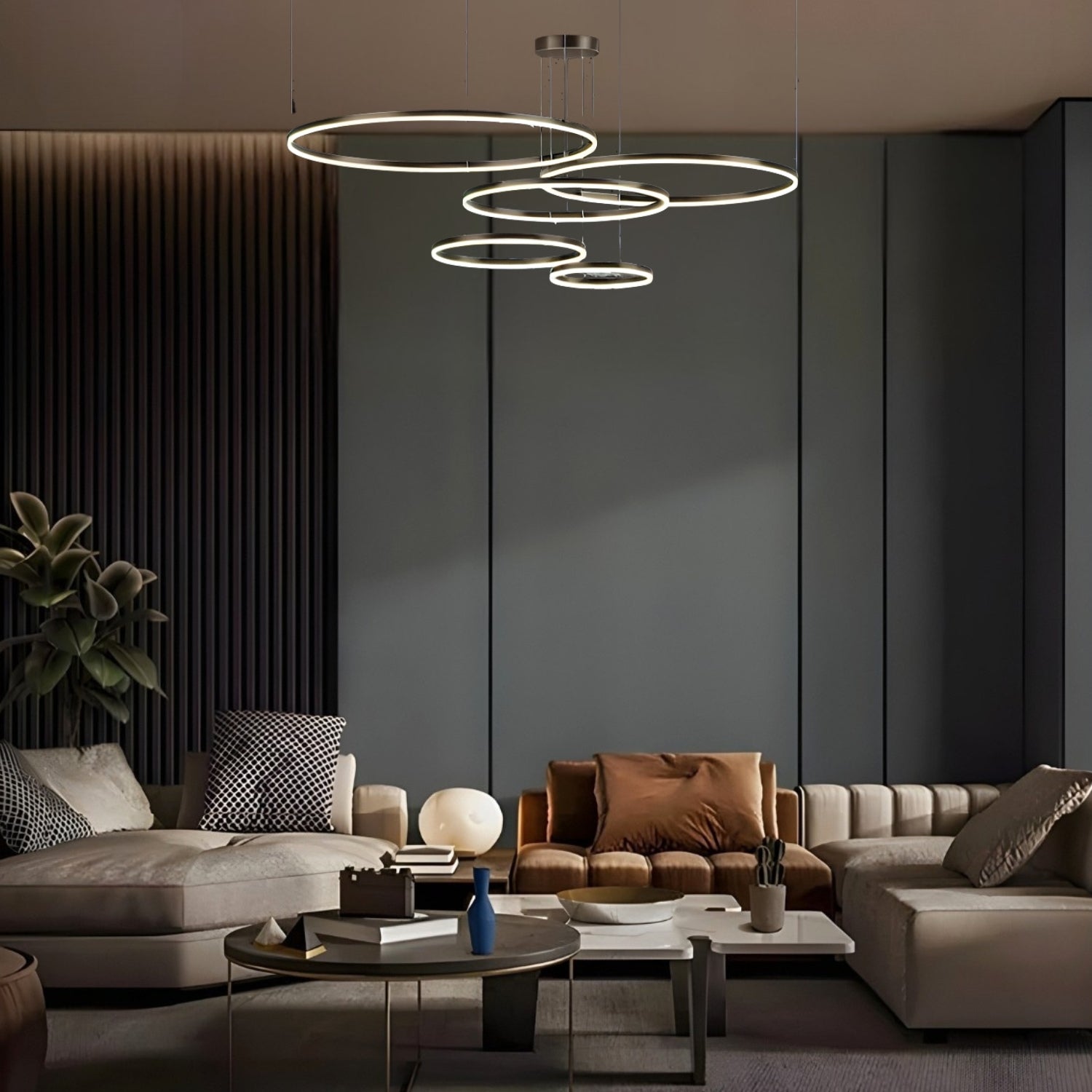 Wismar - Modern LED Ring Chandelier