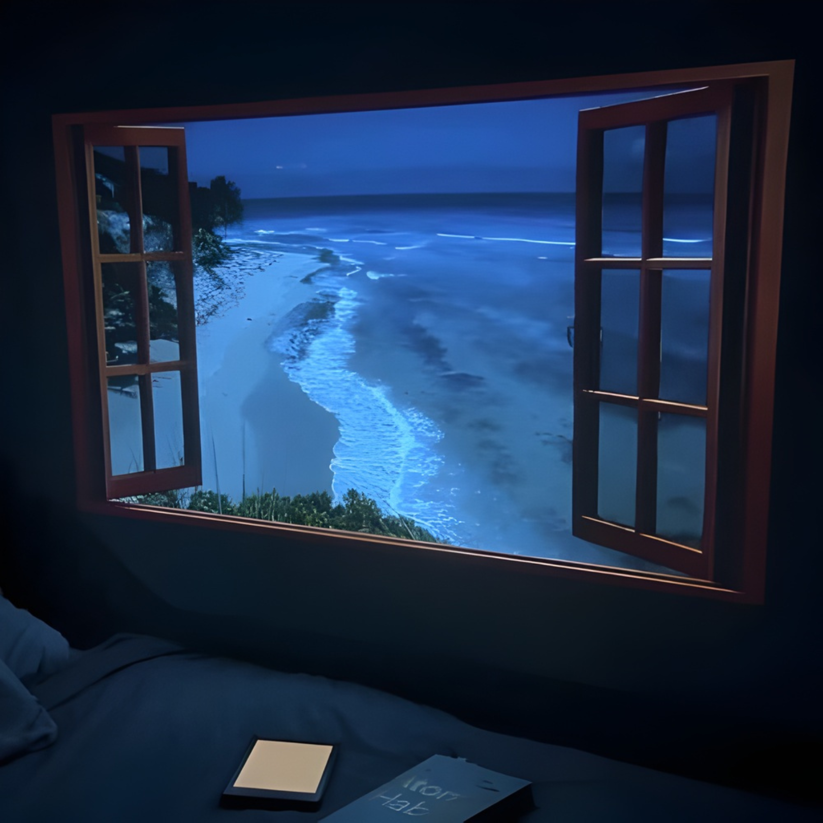 Real Portal - Projector For Fantasy Window Nighttime Reading Vibe