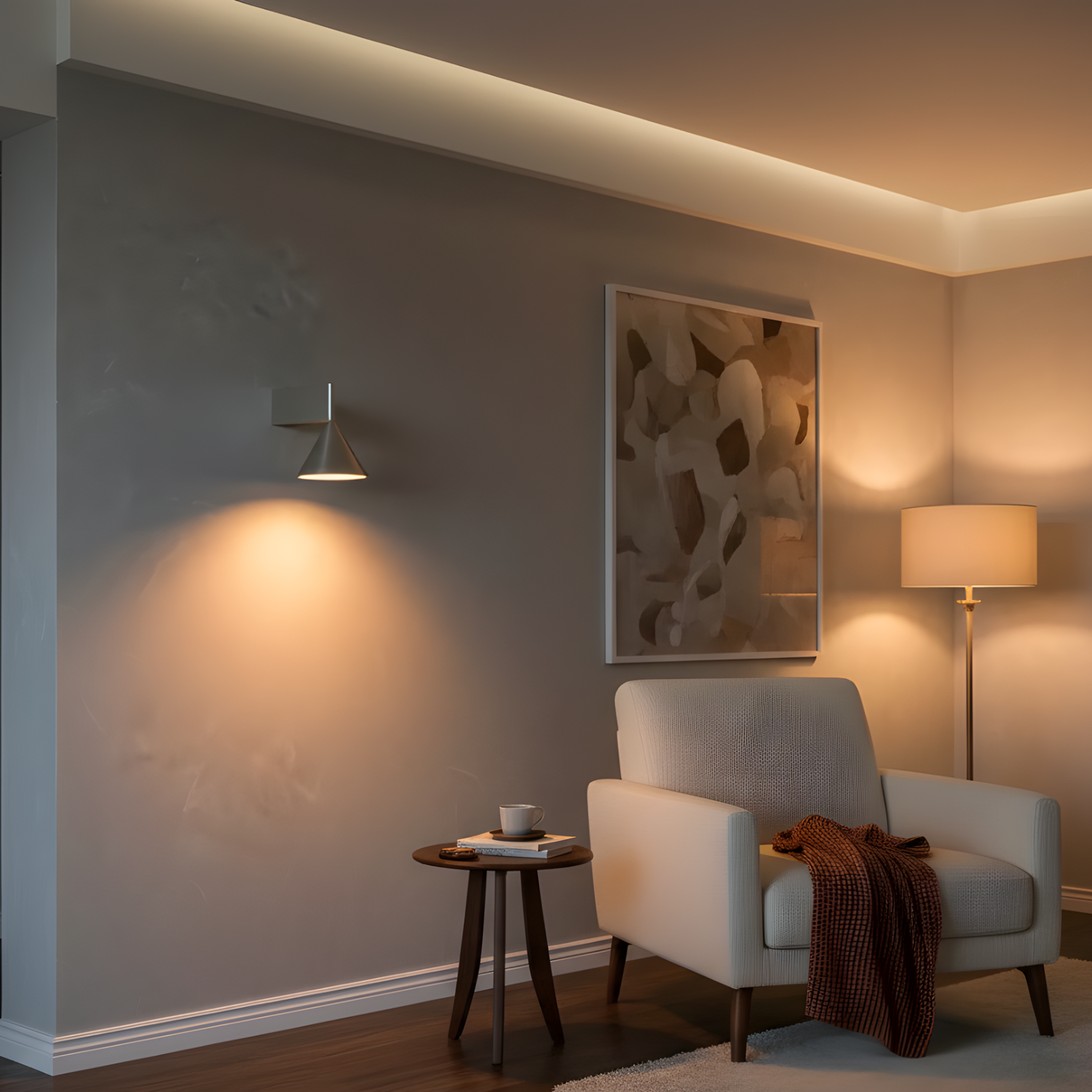 Lund | 5" LED Aluminum Wall Lamp | Modern Nordic Outdoor & Indoor Fixture