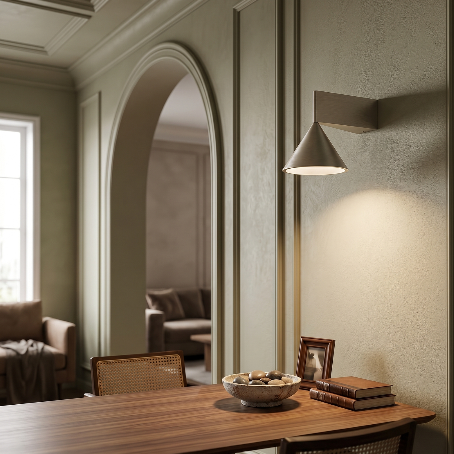 Lund | 5" LED Aluminum Wall Lamp | Modern Nordic Outdoor & Indoor Fixture