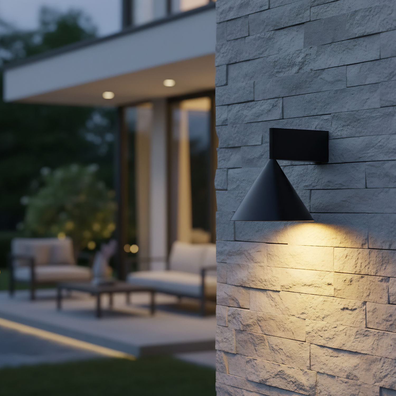 Lund | 5" LED Aluminum Wall Lamp | Modern Nordic Outdoor & Indoor Fixture