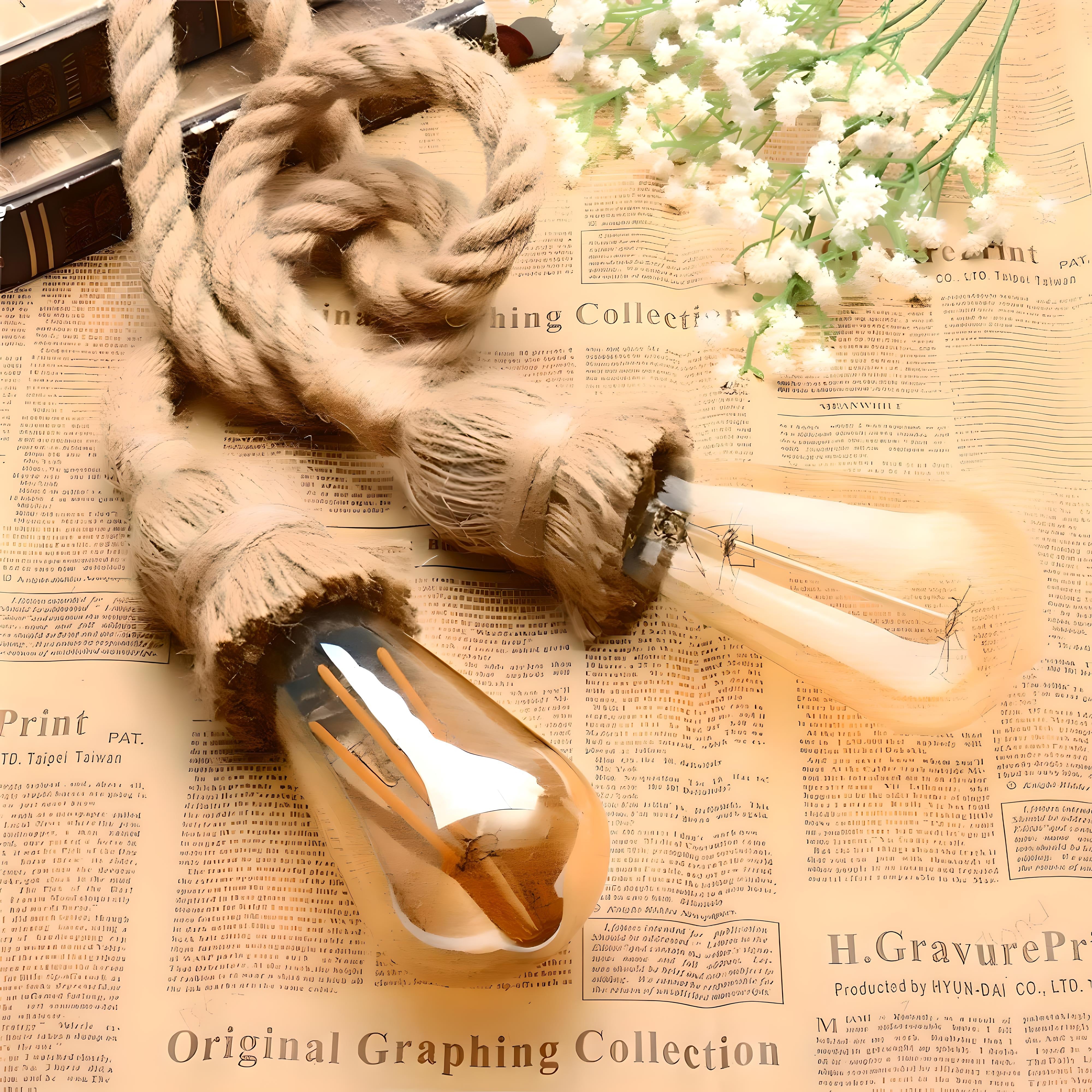 Hemp Rope Pendant Light