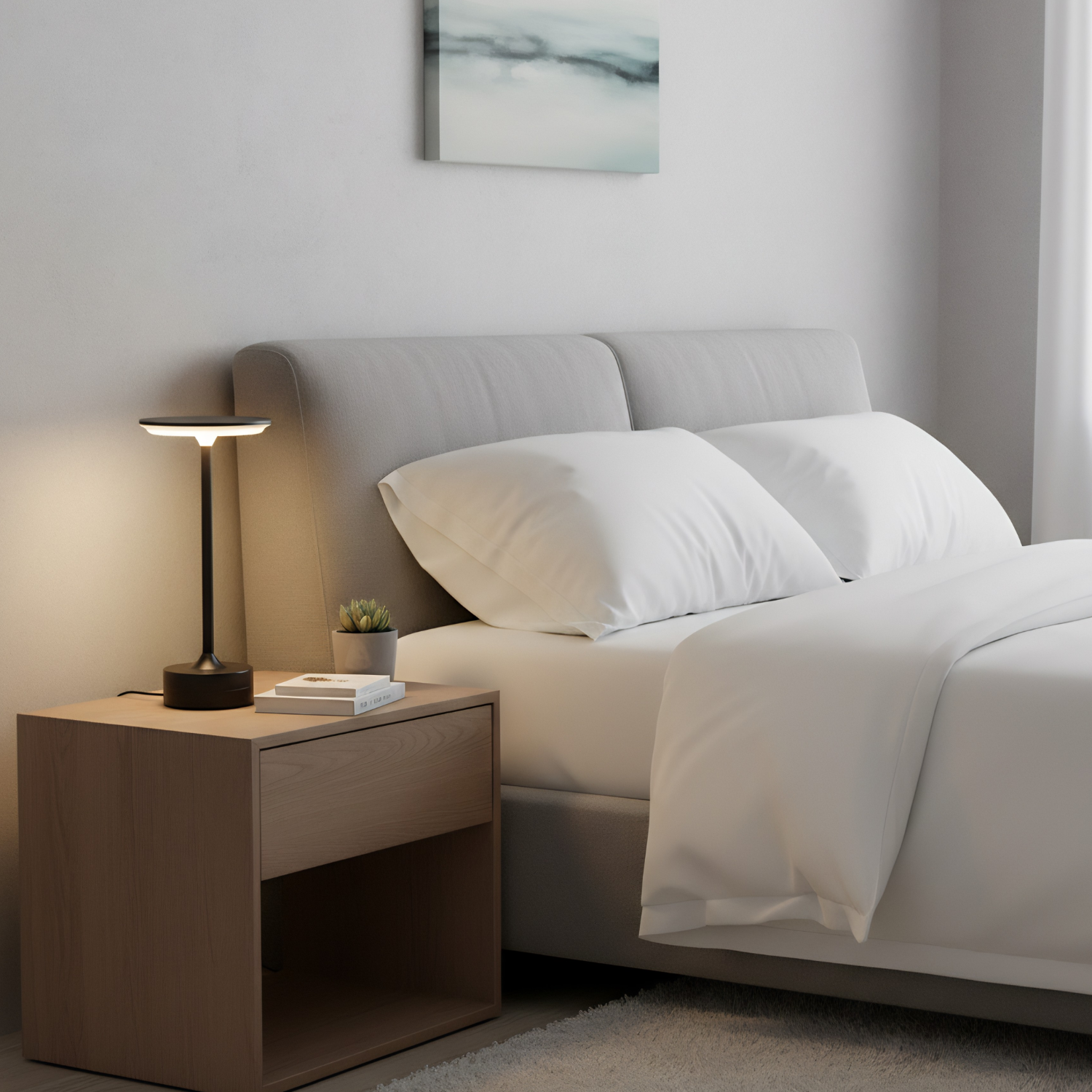 Senja | 11" LED Table Lamp with Touch Sensor 3-Color Dimmable Night Light