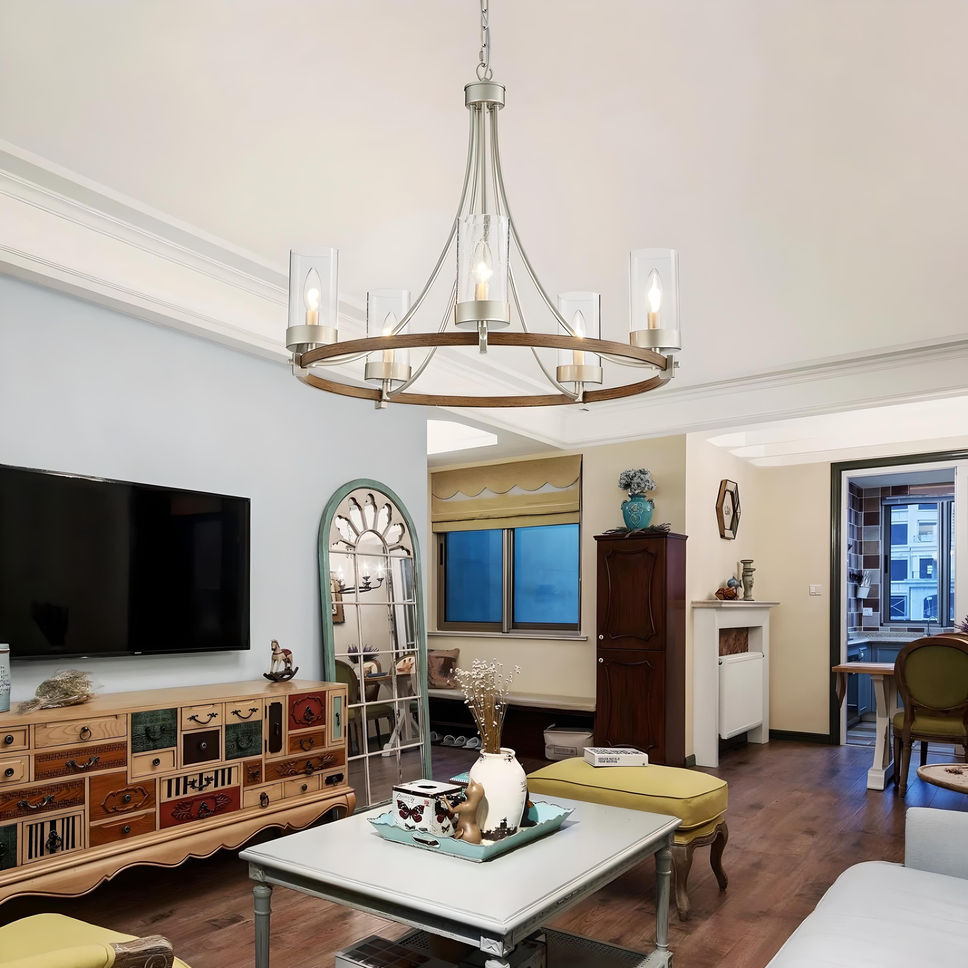 Stylish Rustic Chandelier