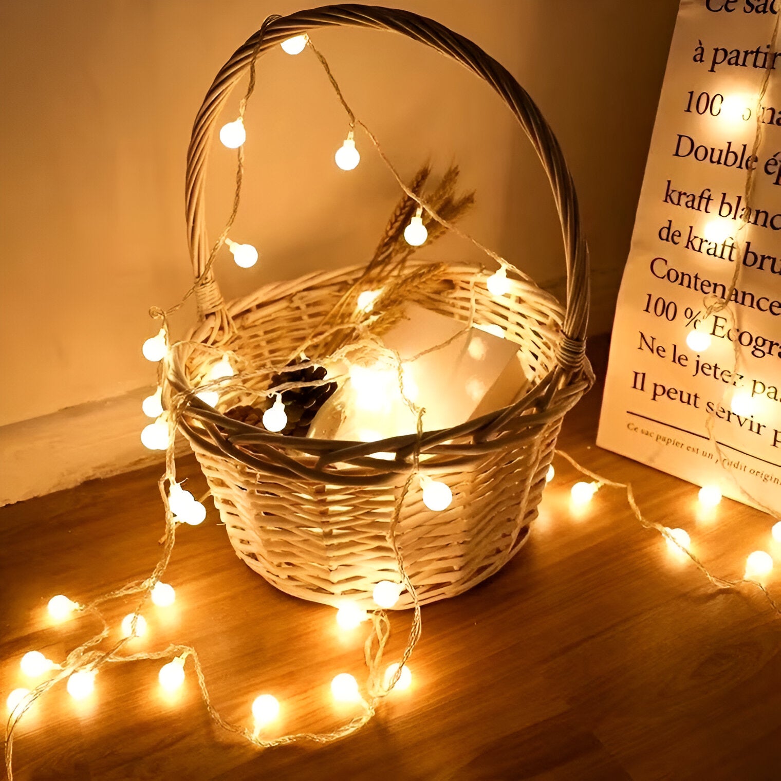 LED Light String Garland