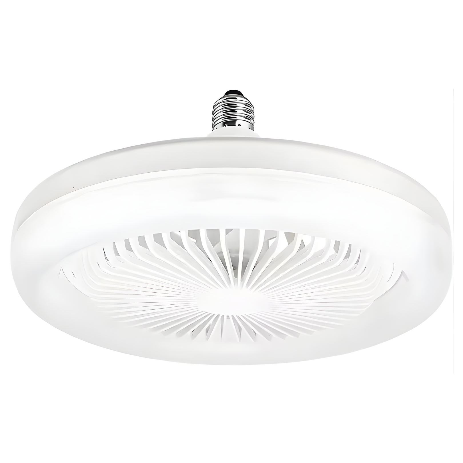 Varn – LED E27 Ceiling Fan for Bulb Socket with Remote - Dimmable Light