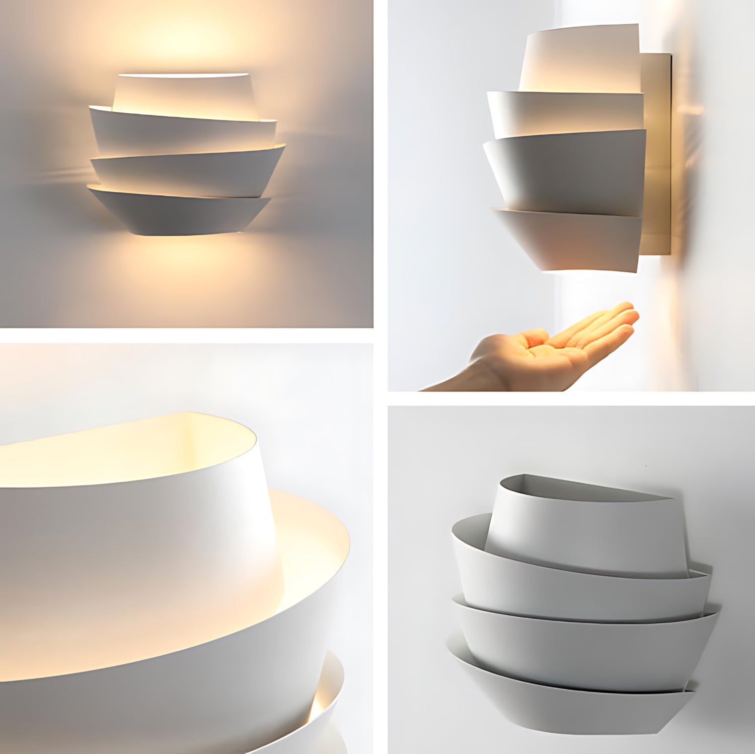 Eldernest - Scandinavian Double Light Wall Lamp