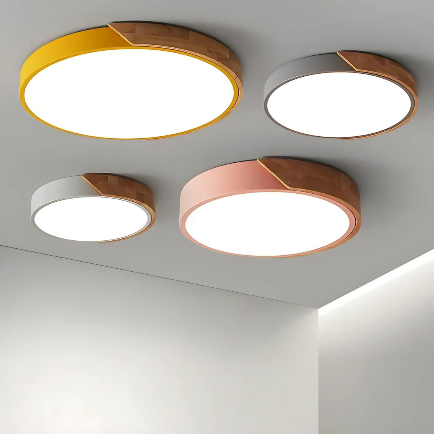 Round Luxe Flush Light