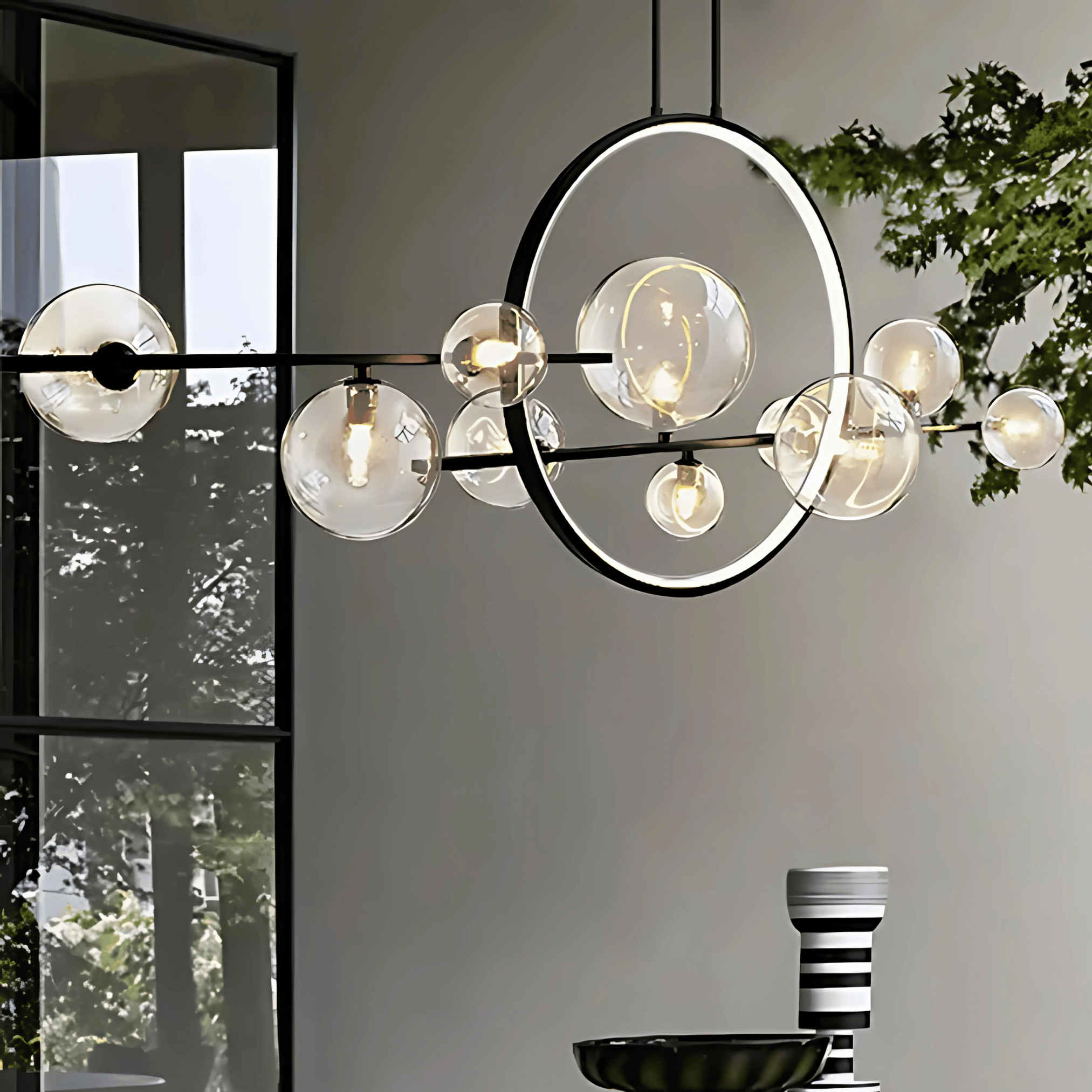 Halo Chandelier LED Ceiling Light