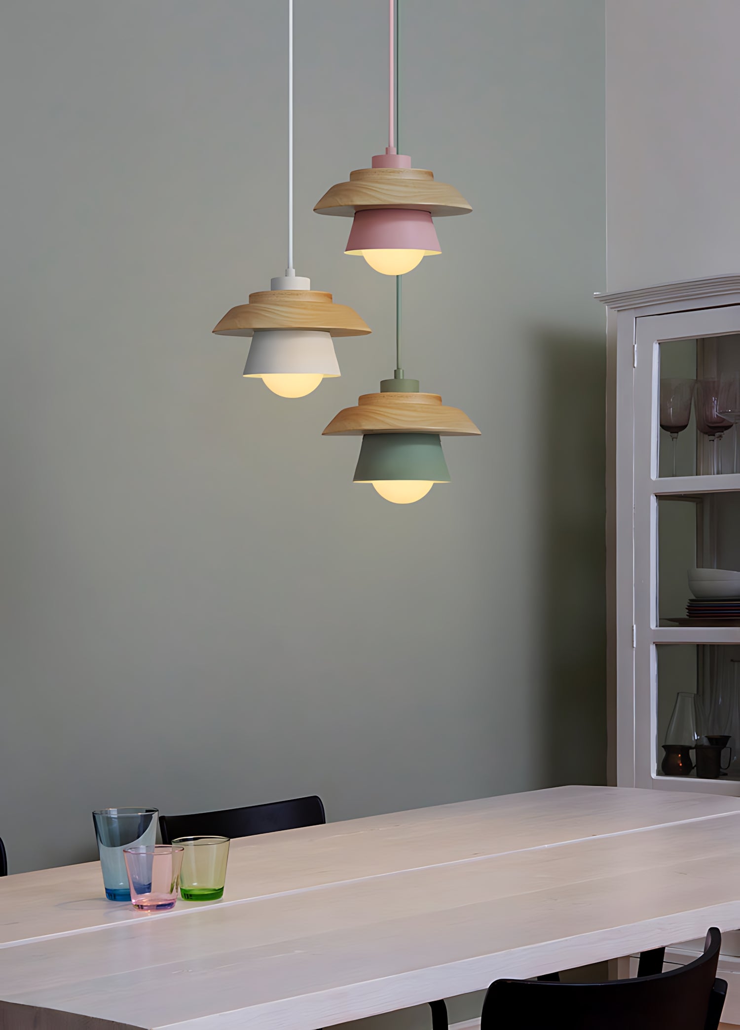 Rothenburg - Scandinavian Wooden Pendant Lamp
