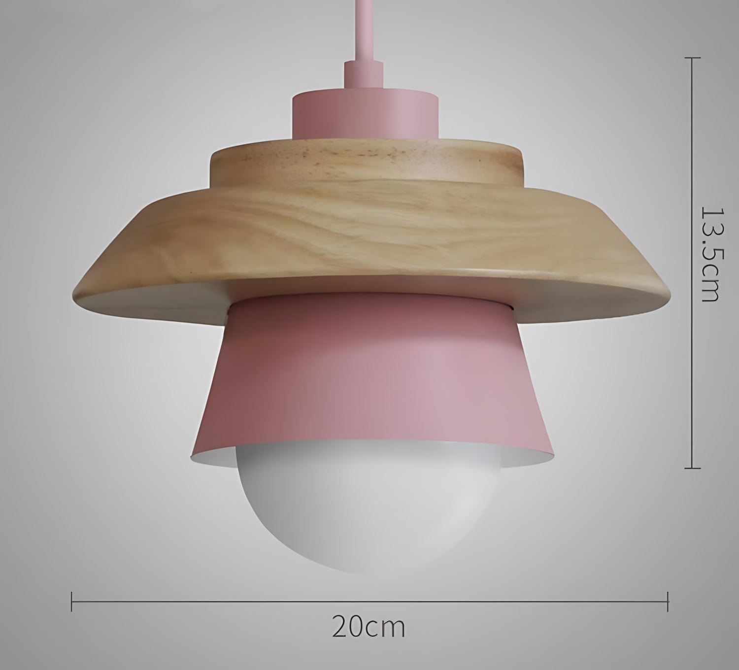 Rothenburg - Scandinavian Wooden Pendant Lamp