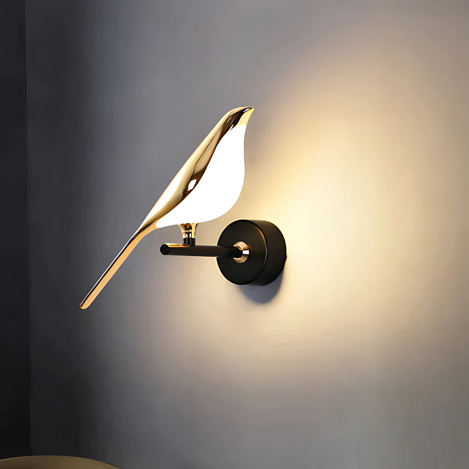 LED Bird Wall Lamp