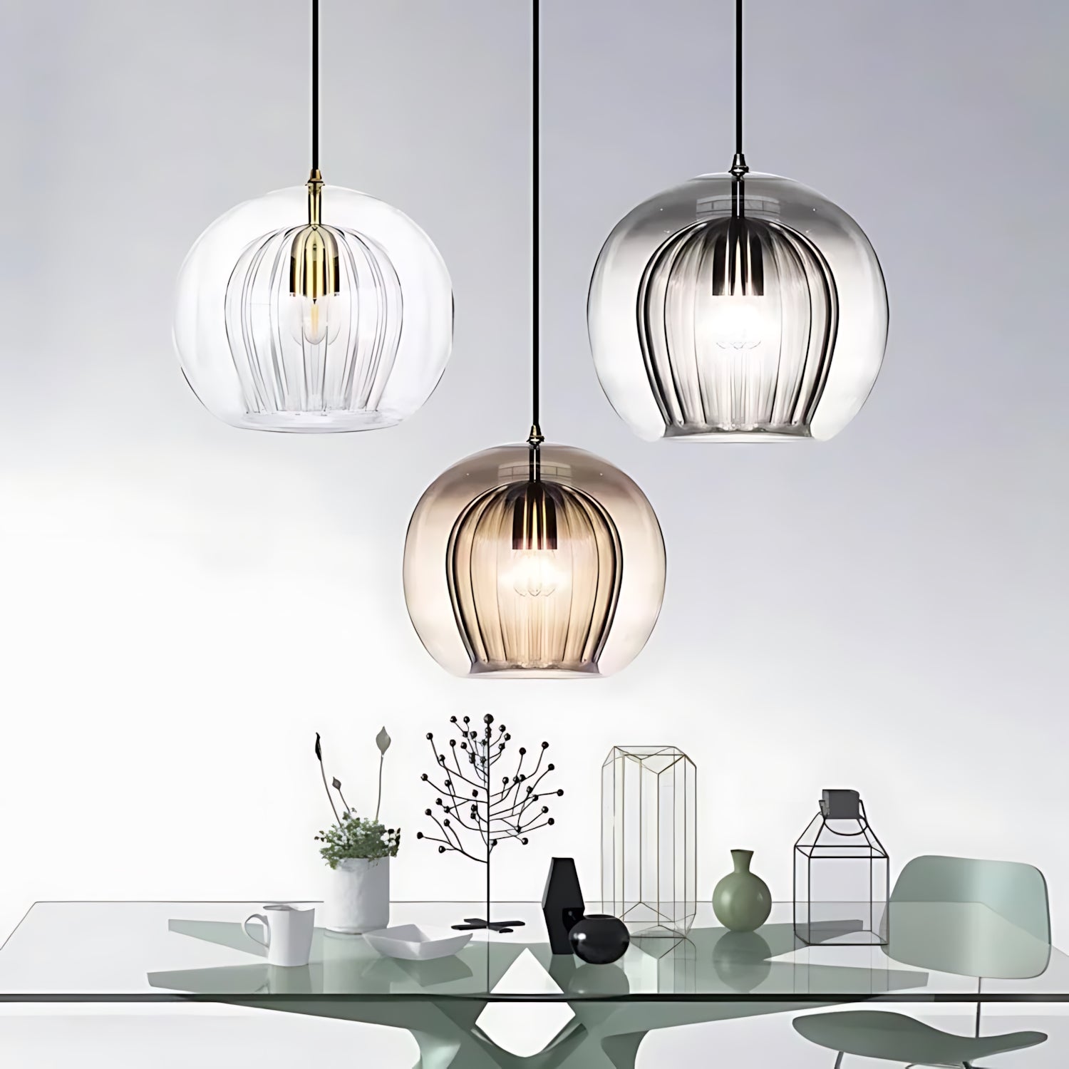 Eichenfeld - Modern Glass Pendant Lamp