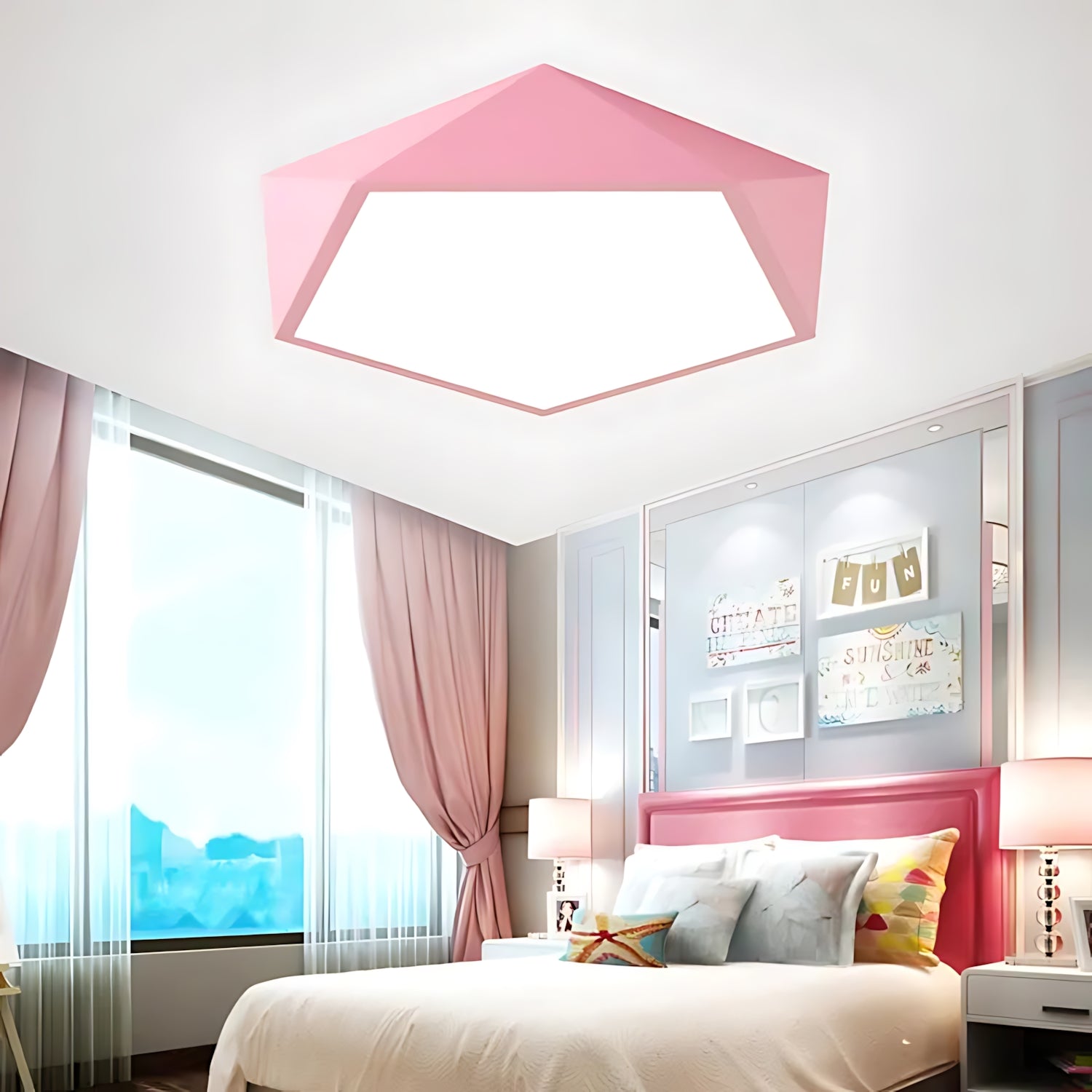 Haldor - Polygonal Ceiling Lamp