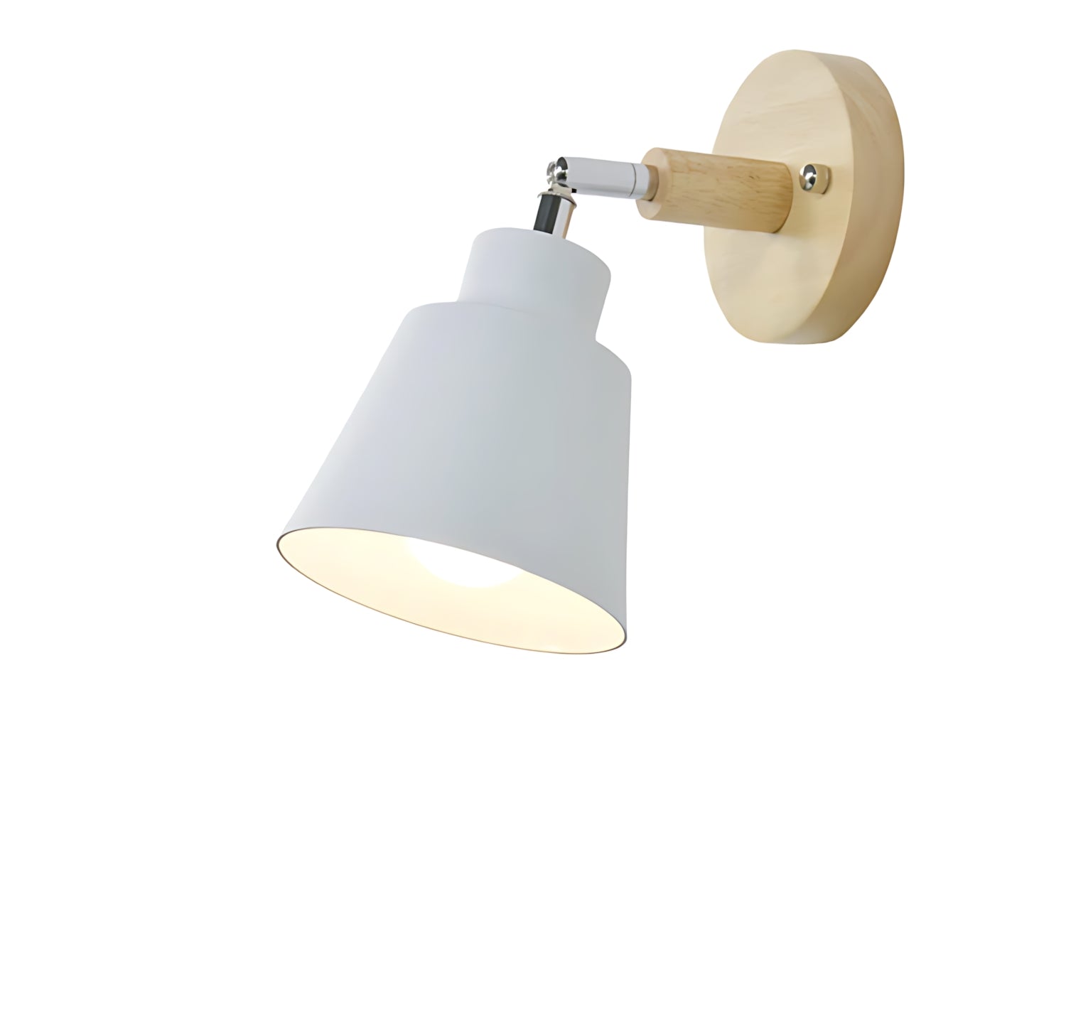 Adjustable Wall Lamp with Pull Chain Switch