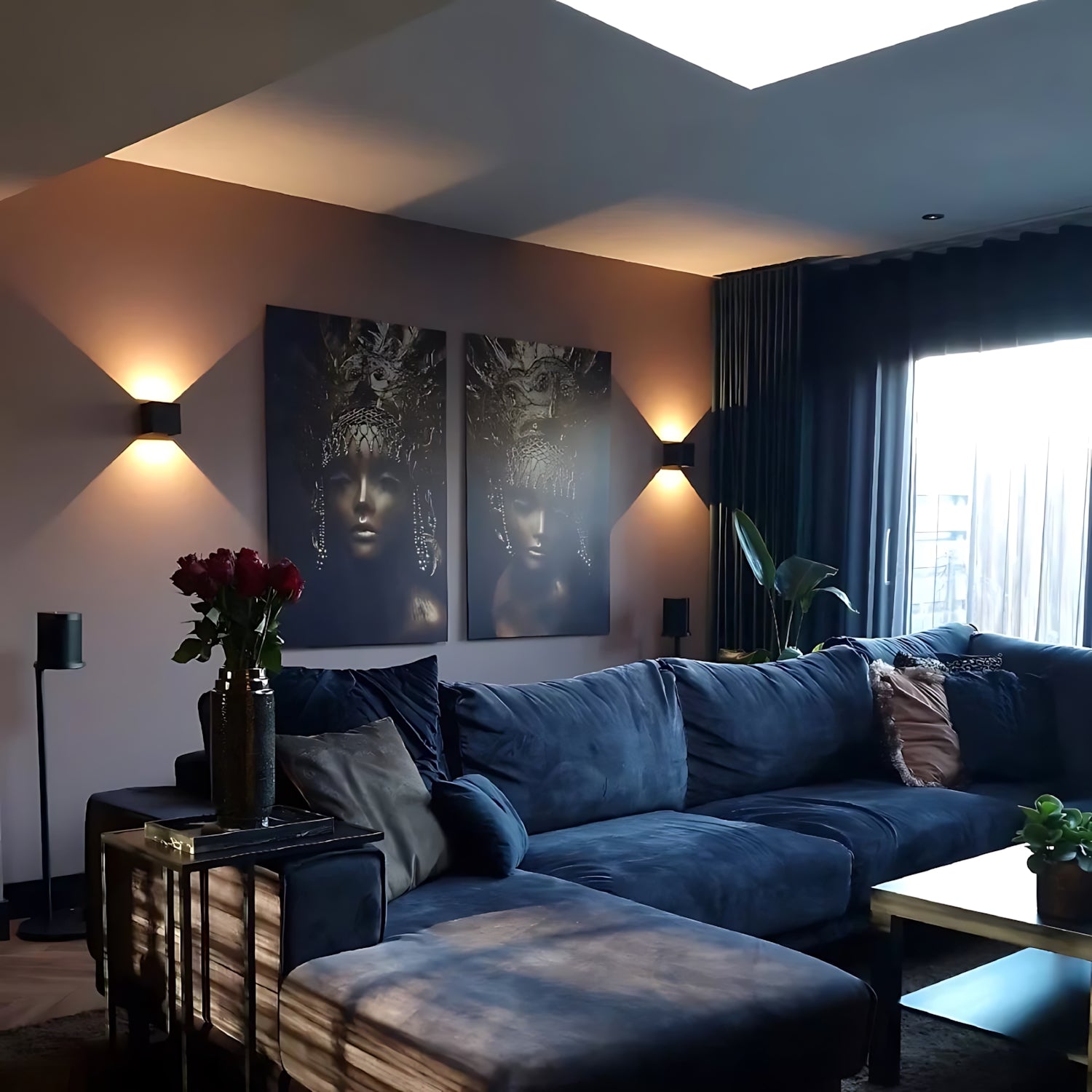 Lichtenstein - Cube Lamp Wall Light with Sensor