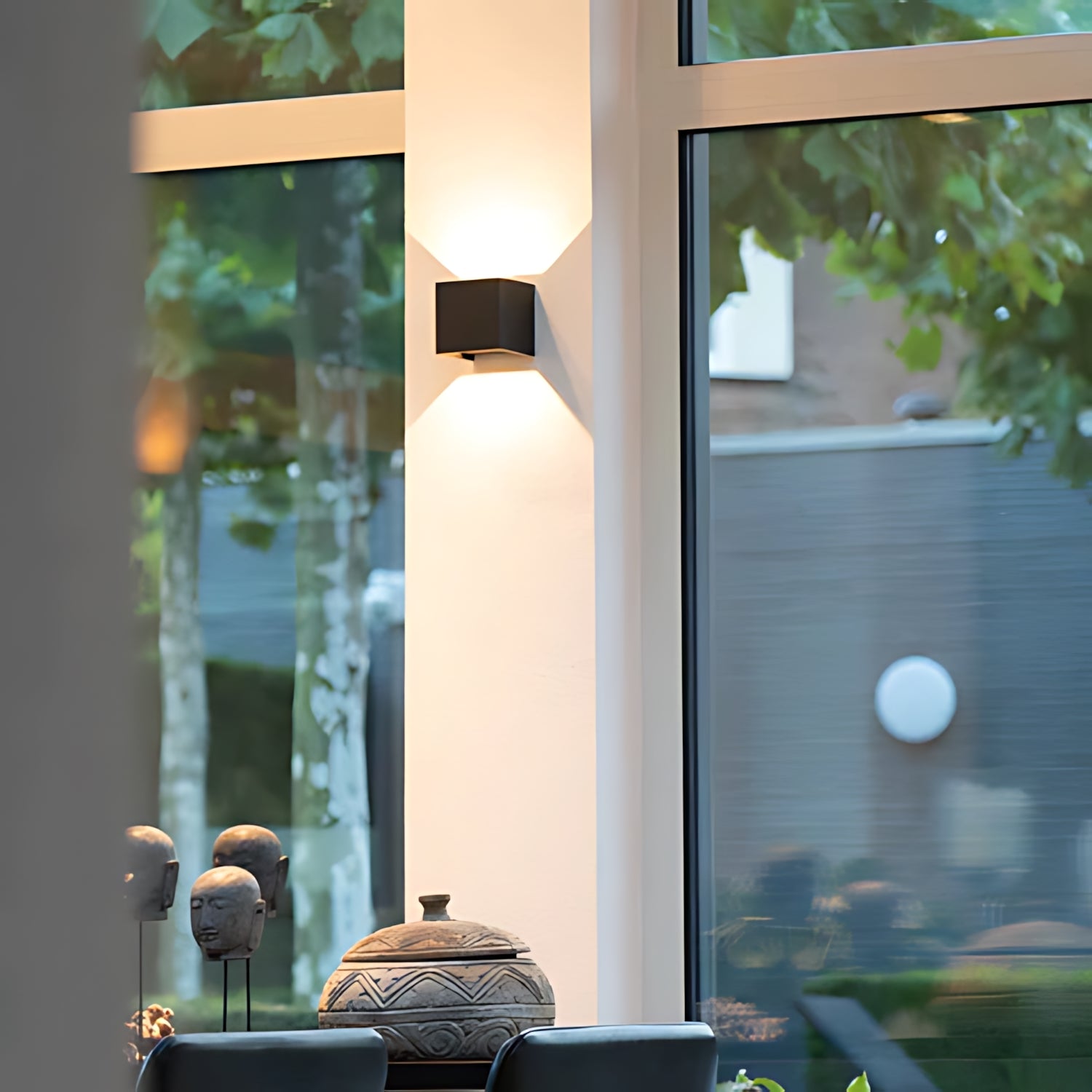 Lichtenstein - Cube Lamp Wall Light with Sensor