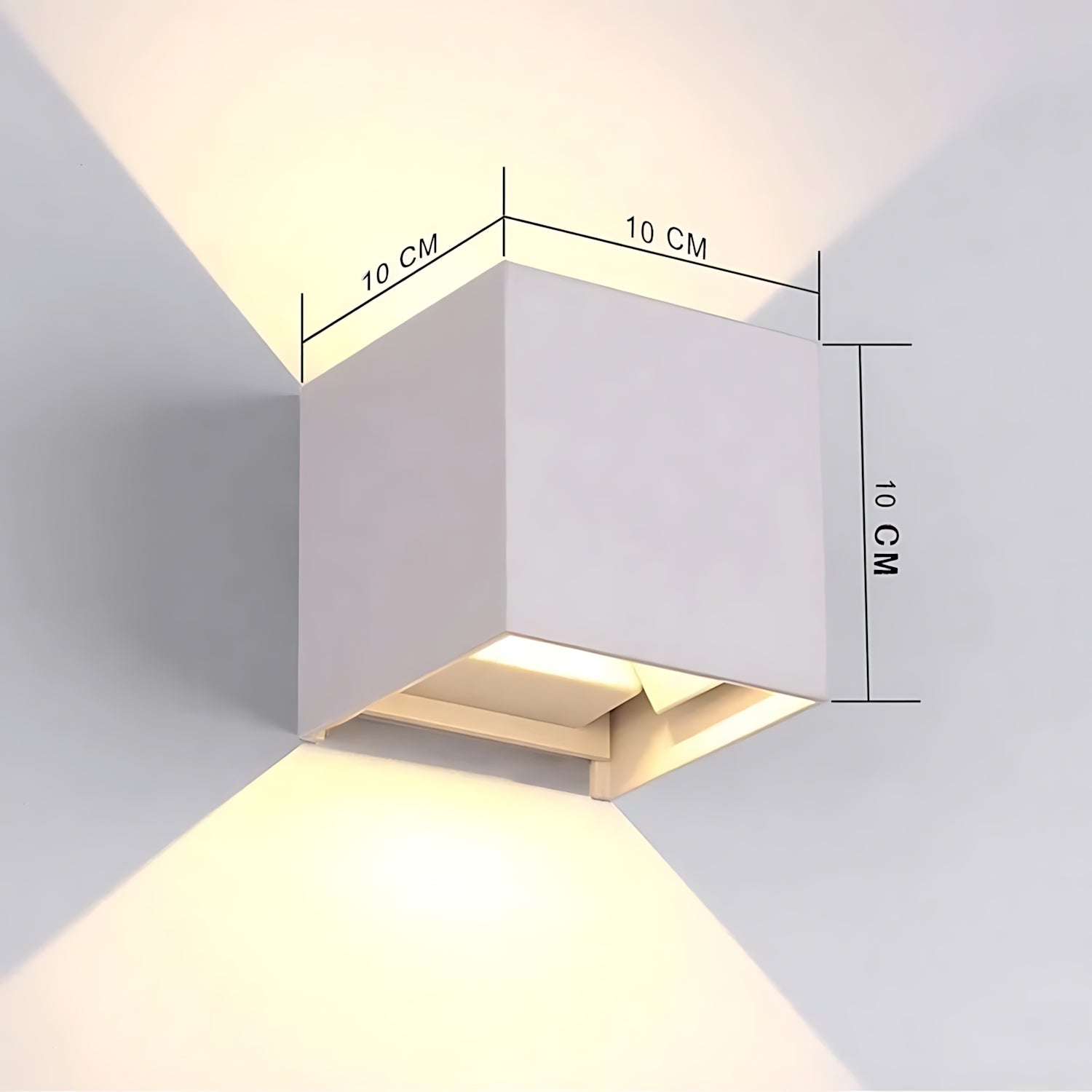 Lichtenstein - Cube Lamp Wall Light with Sensor