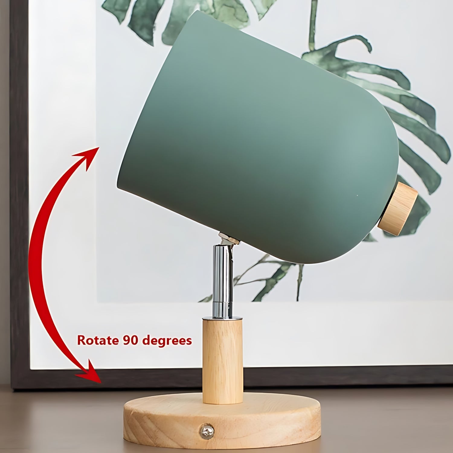 Scandinavian Wood Hanging Wall Lamp