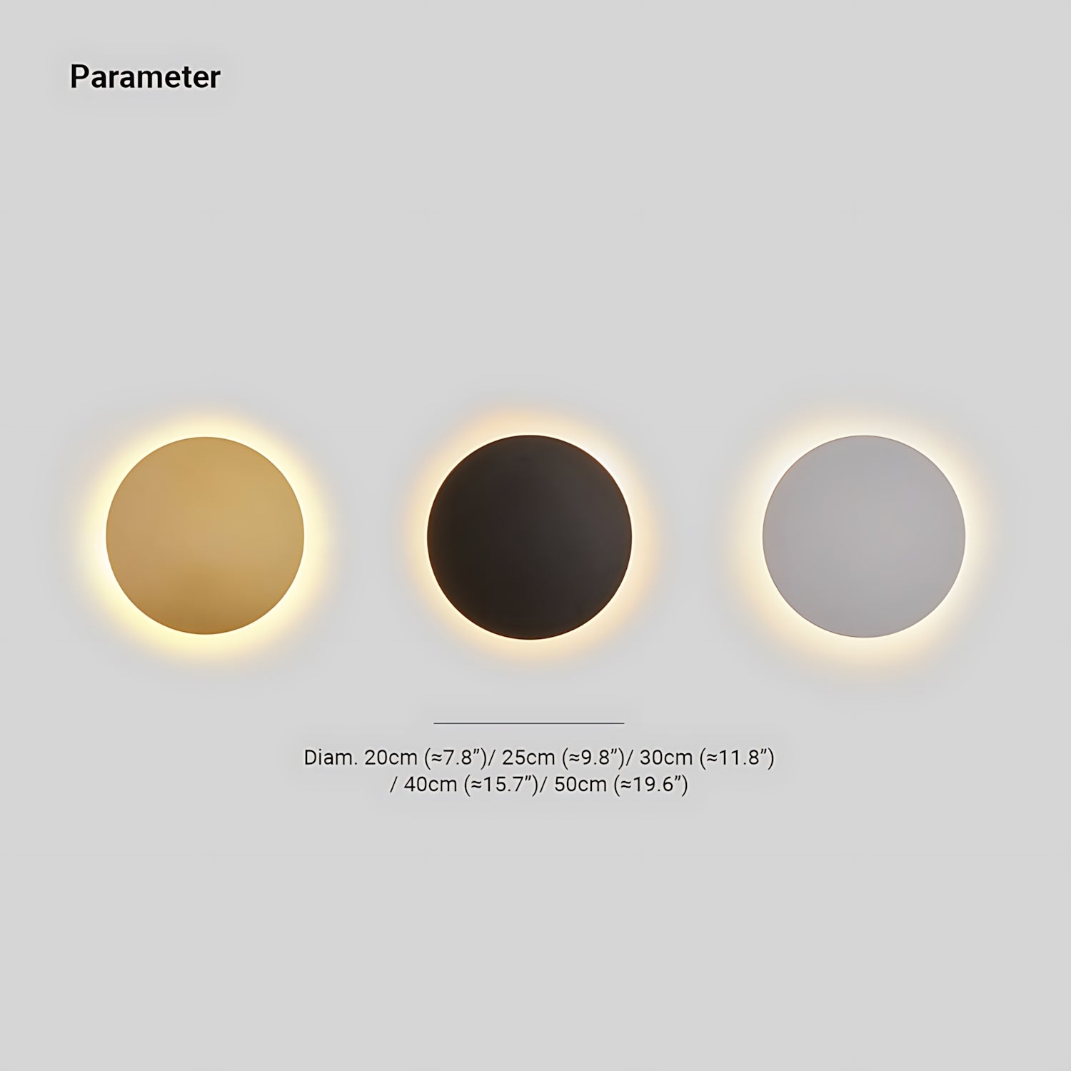 Eisenstadt - Round Metal Wall Lamp