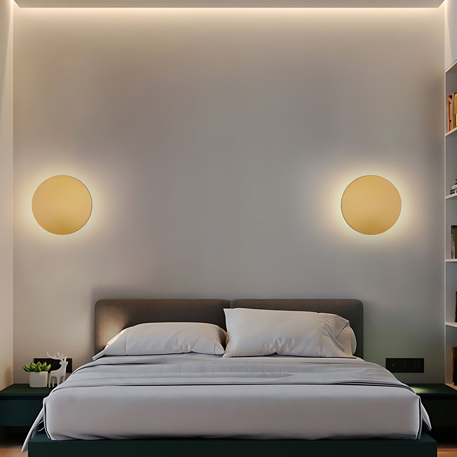 Eisenstadt - Round Metal Wall Lamp