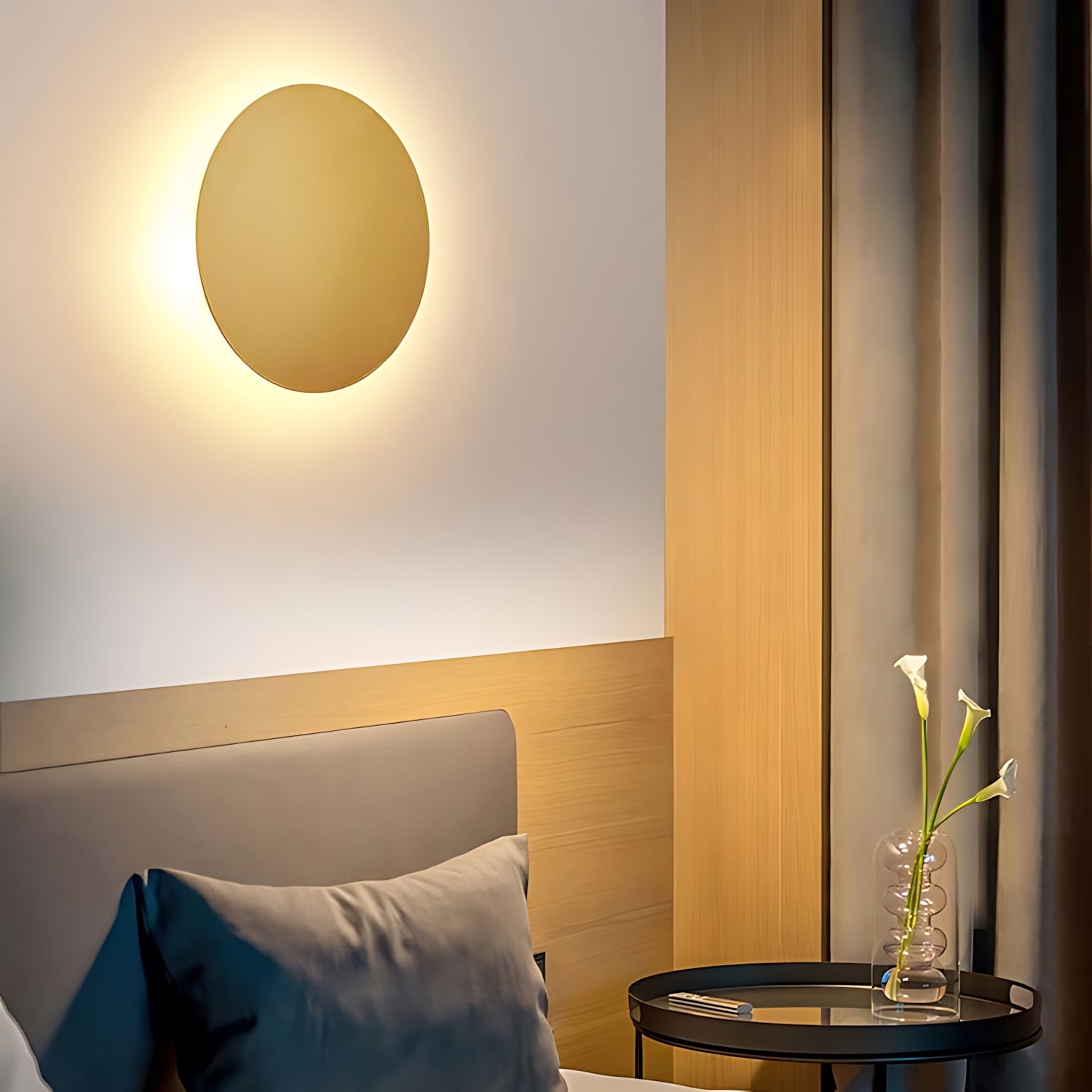 Eisenstadt - Round Metal Wall Lamp