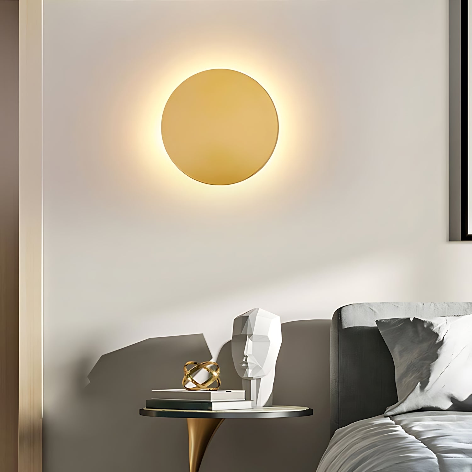 Eisenstadt - Round Metal Wall Lamp
