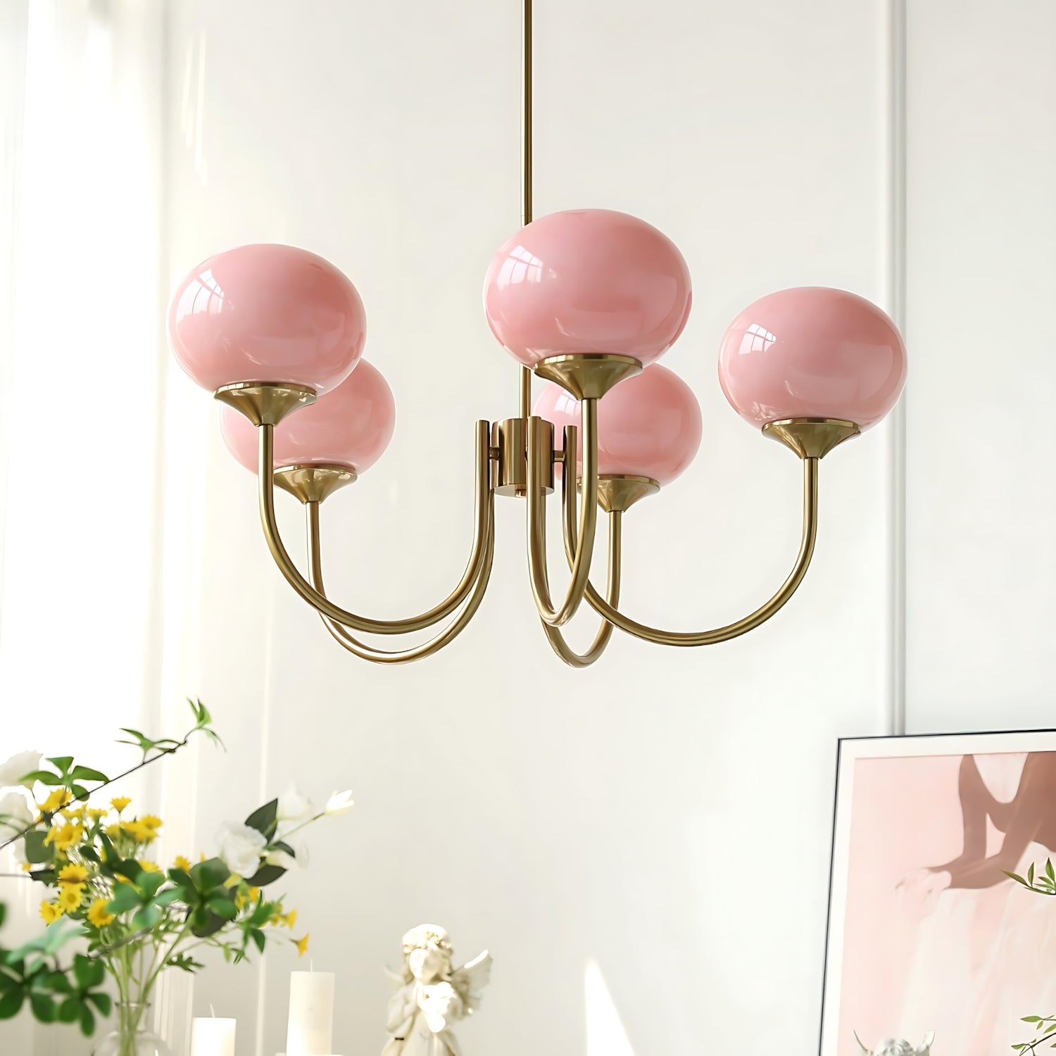 Waldorf - Marshmallow Chandelier