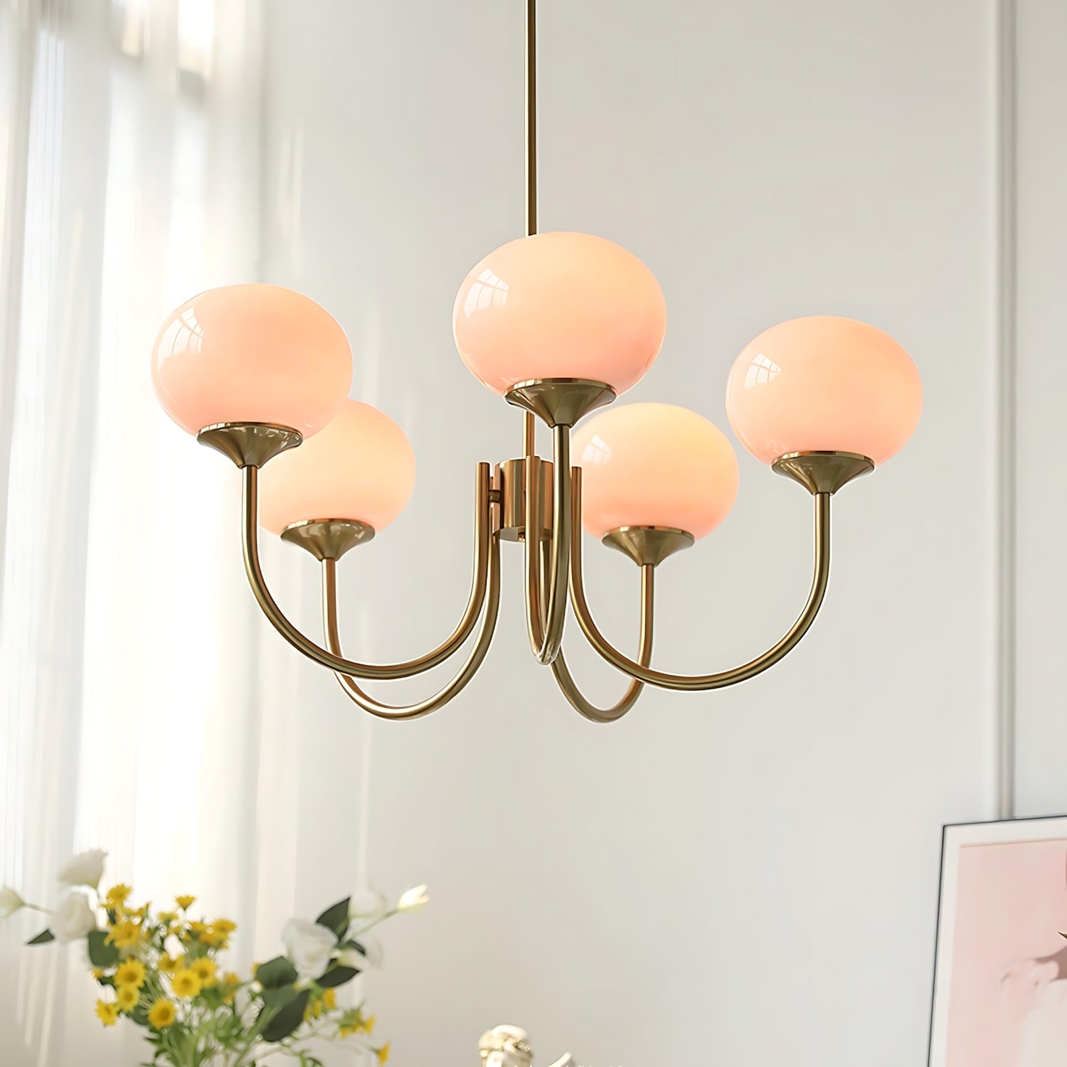 Waldorf - Marshmallow Chandelier