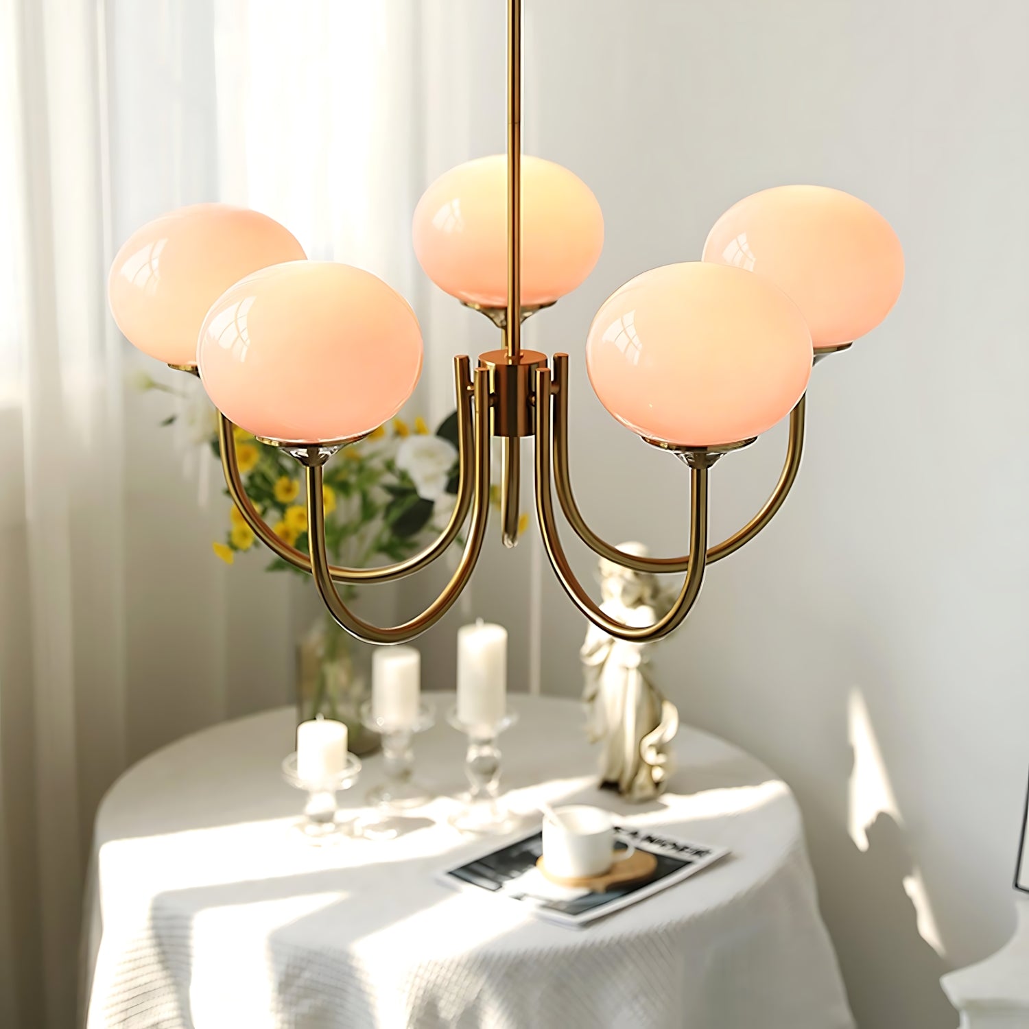 Waldorf - Marshmallow Chandelier
