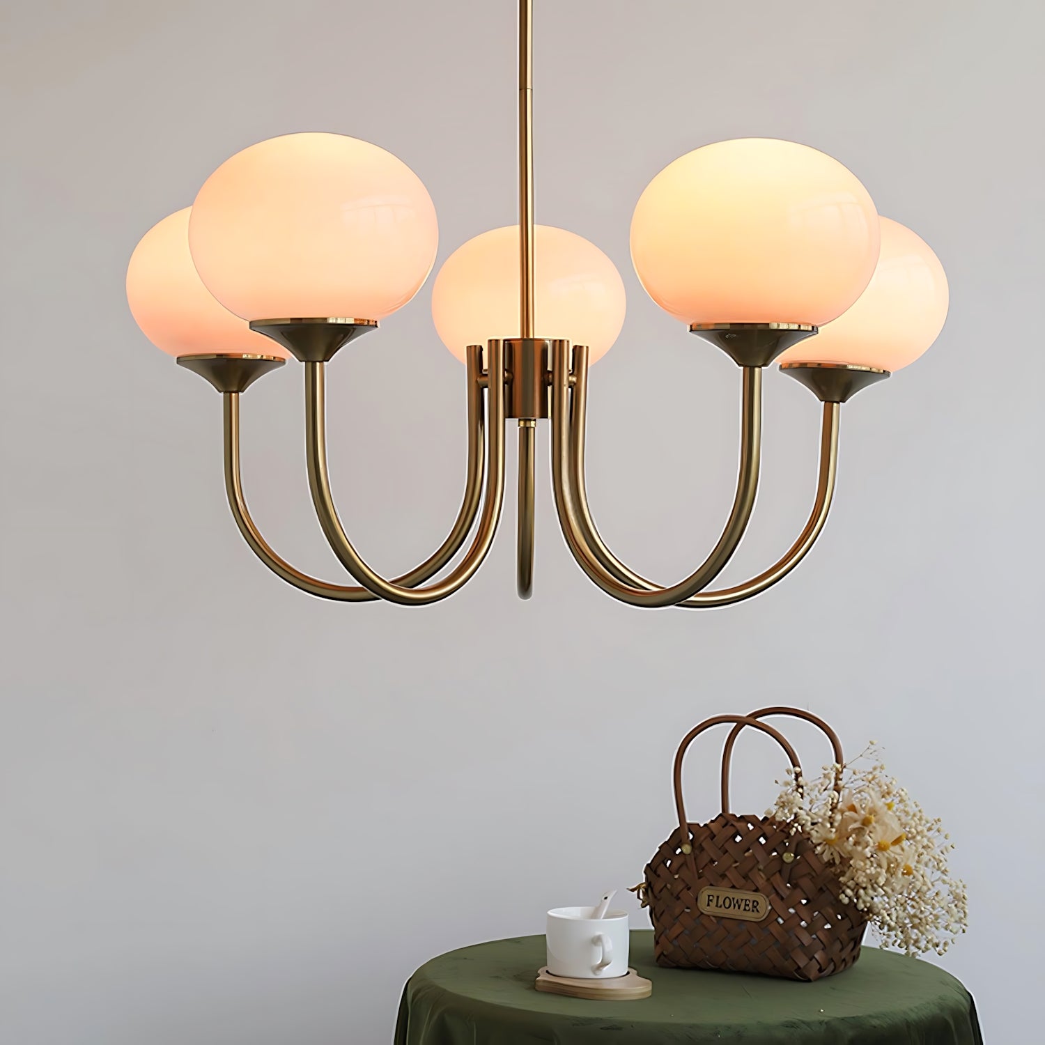 Waldorf - Marshmallow Chandelier