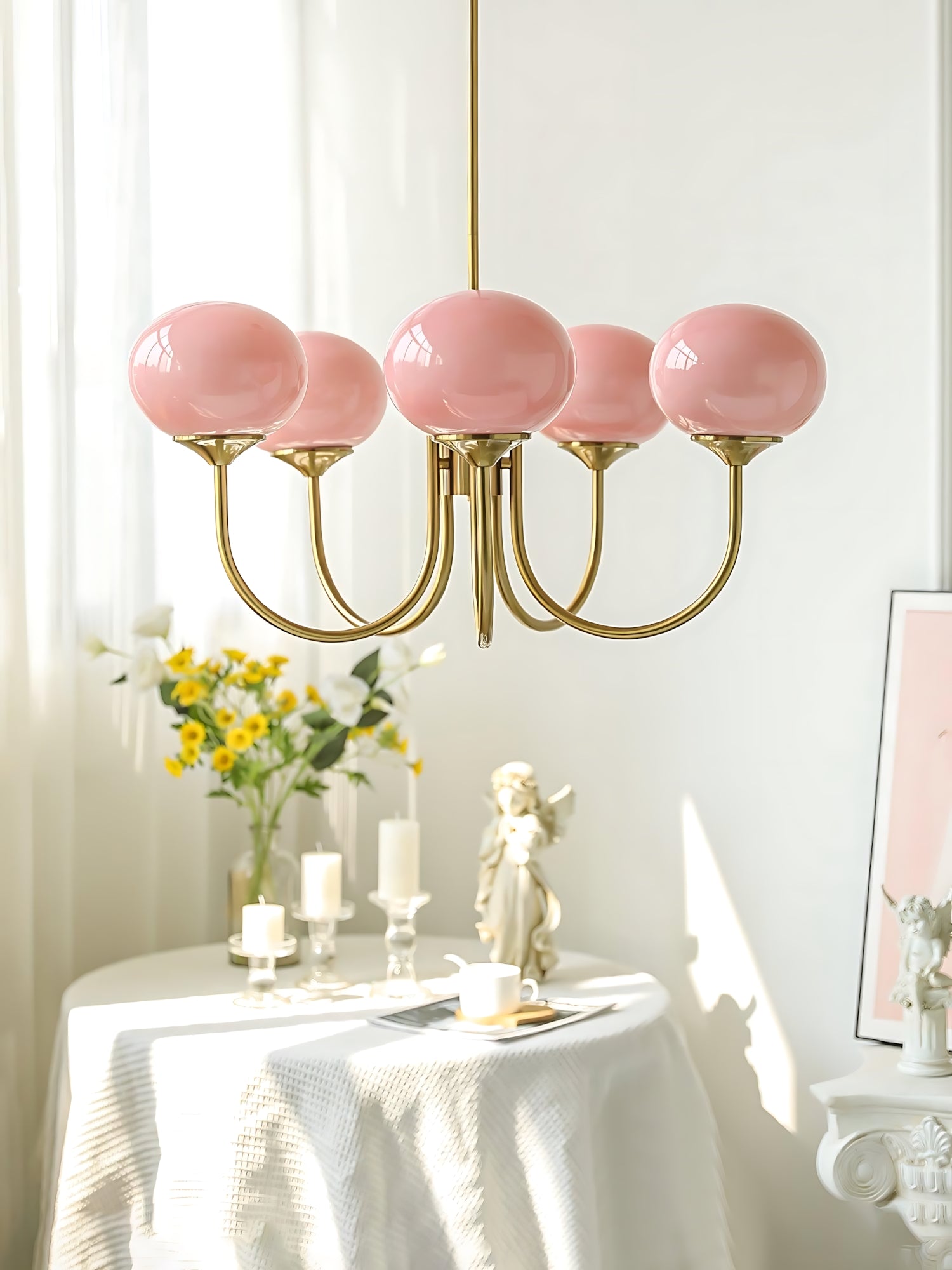 Waldorf - Marshmallow Chandelier
