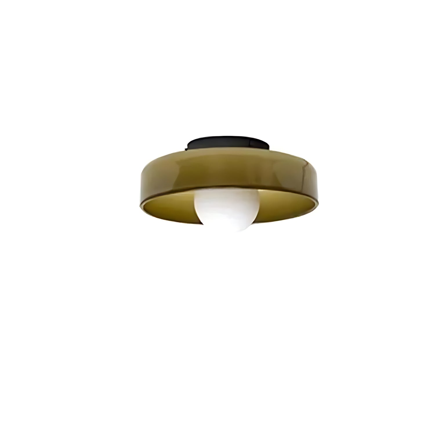 Glass Ceiling Flush Light