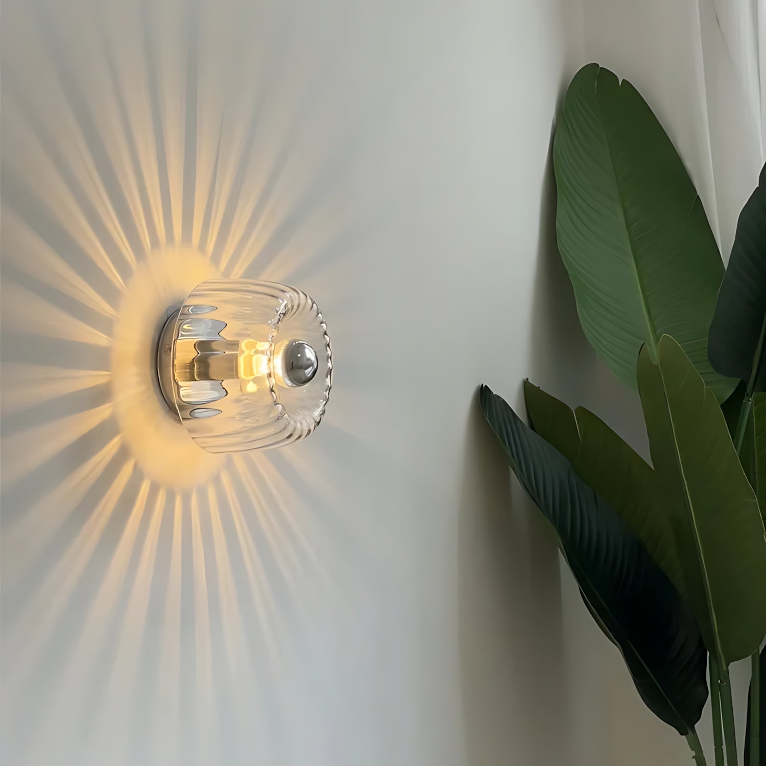 Fjordheim - Glass Wall Lamp