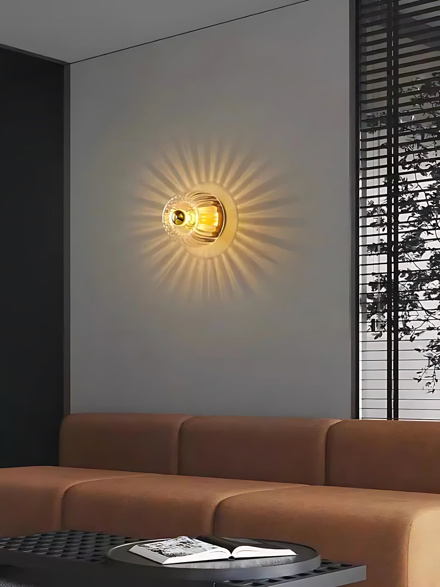 Fjordheim - Glass Wall Lamp